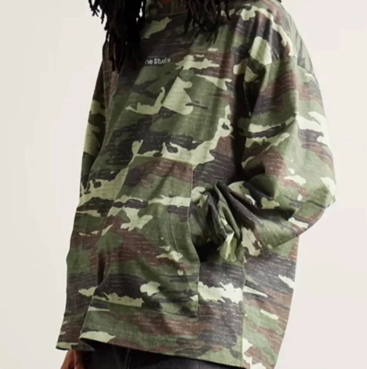 Acne Studios Acne studios Vintage camouflage long sleeves 2412-Nextarrow Size US S / EU 44-46 / 1 - 7 Thumbnail