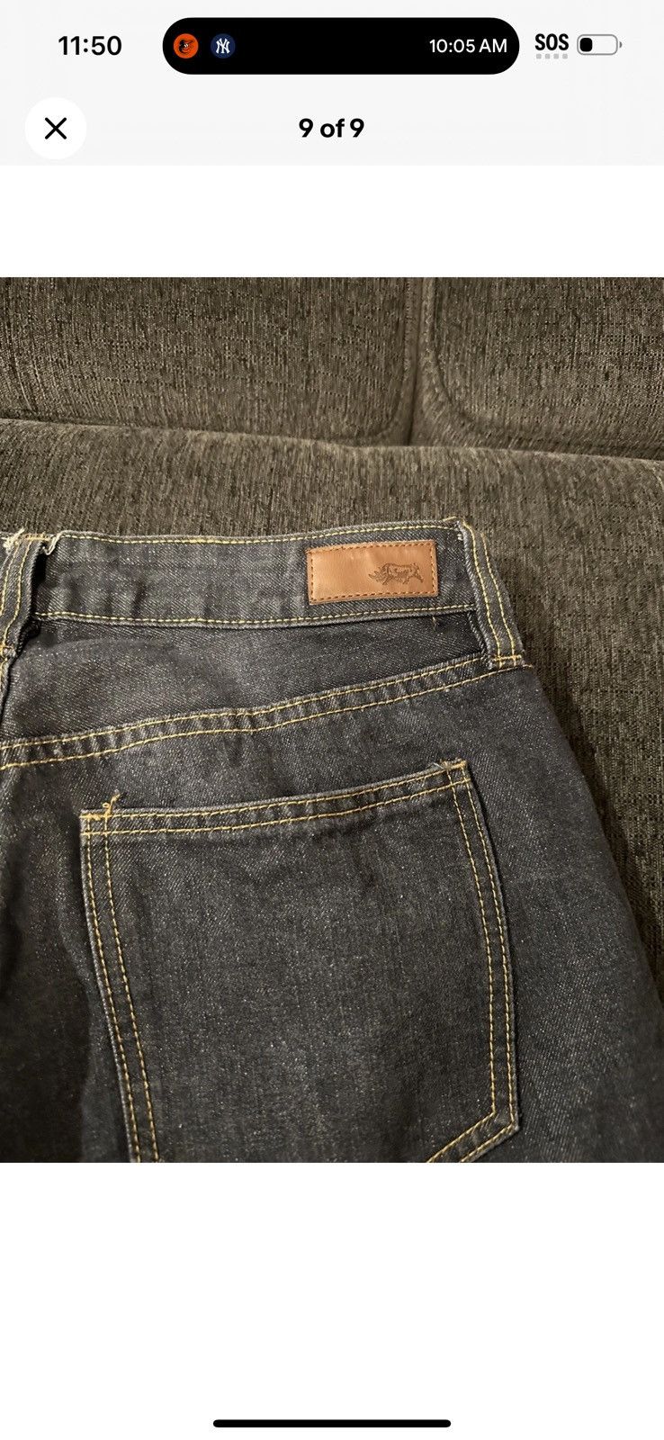 Ecko Unltd. Ecko Unltd Black Dark Raw Jorts Skater Punk Grunge Goth Size US 32 / EU 48 - 4 Thumbnail