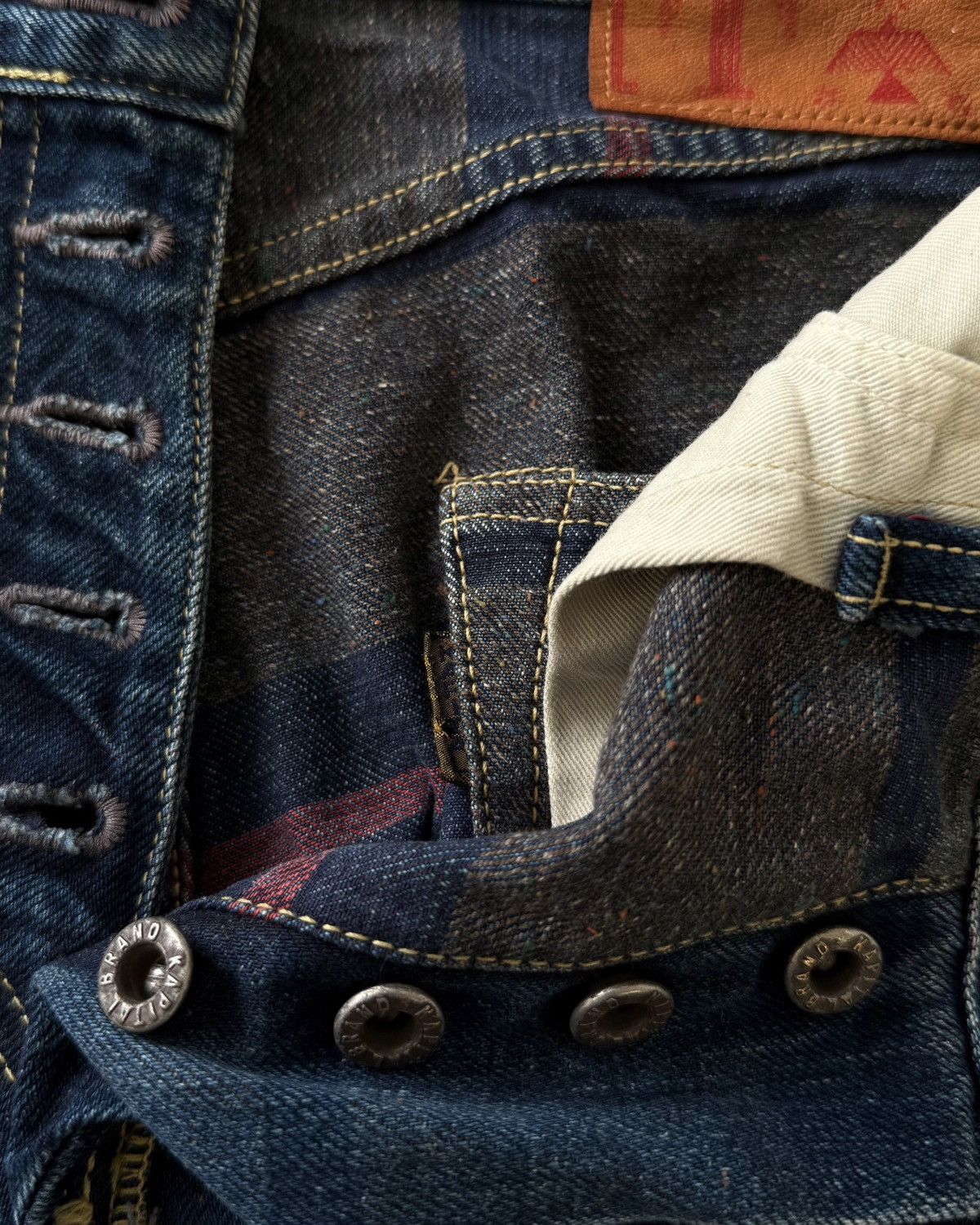 Kapital KAPITAL REVERSE DENIM JEANS Size US 28 / EU 44 - 15 Thumbnail