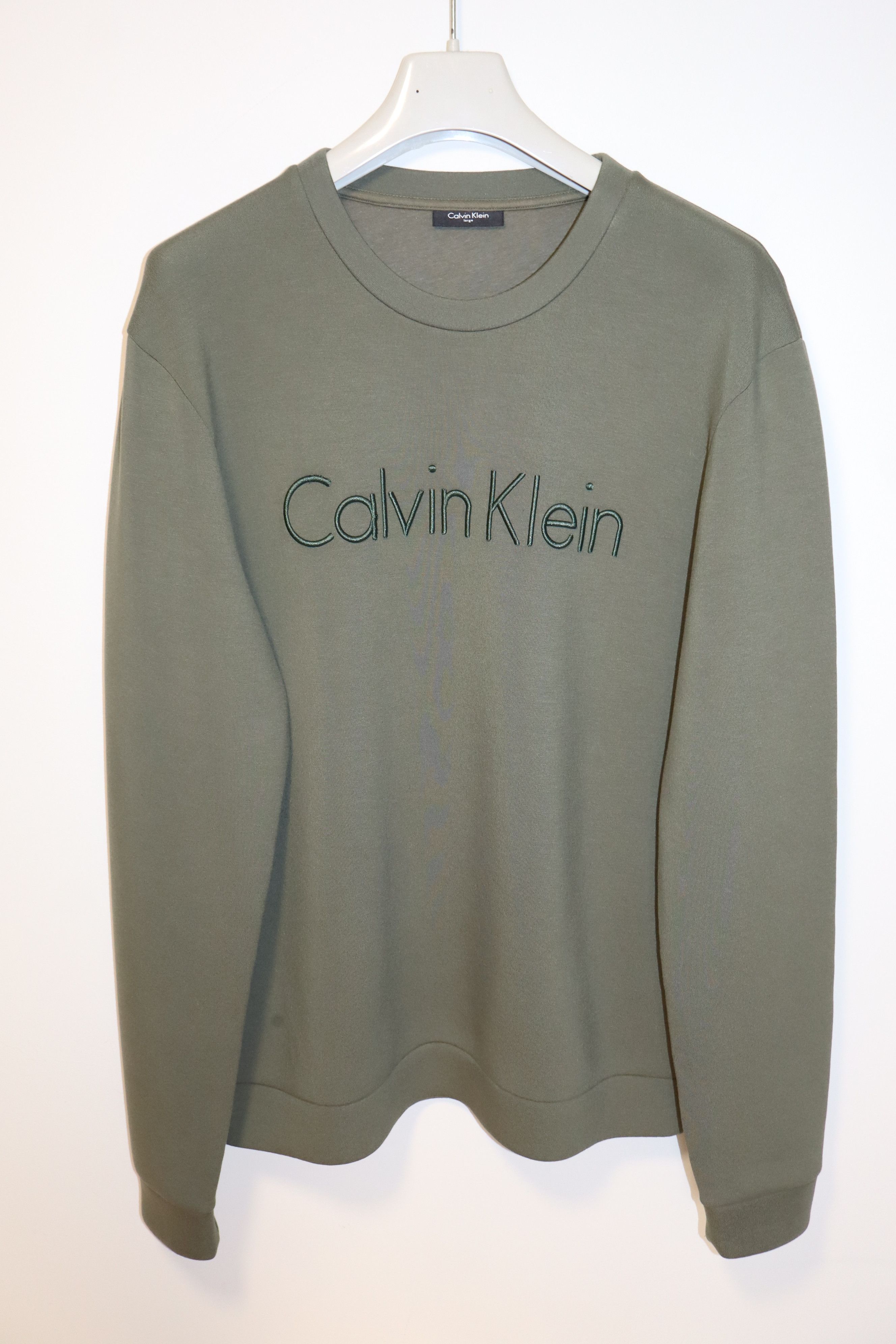 Calvin Klein Embroidered logo sweatshirt Size US L / EU 52-54 / 3 - 2 Thumbnail