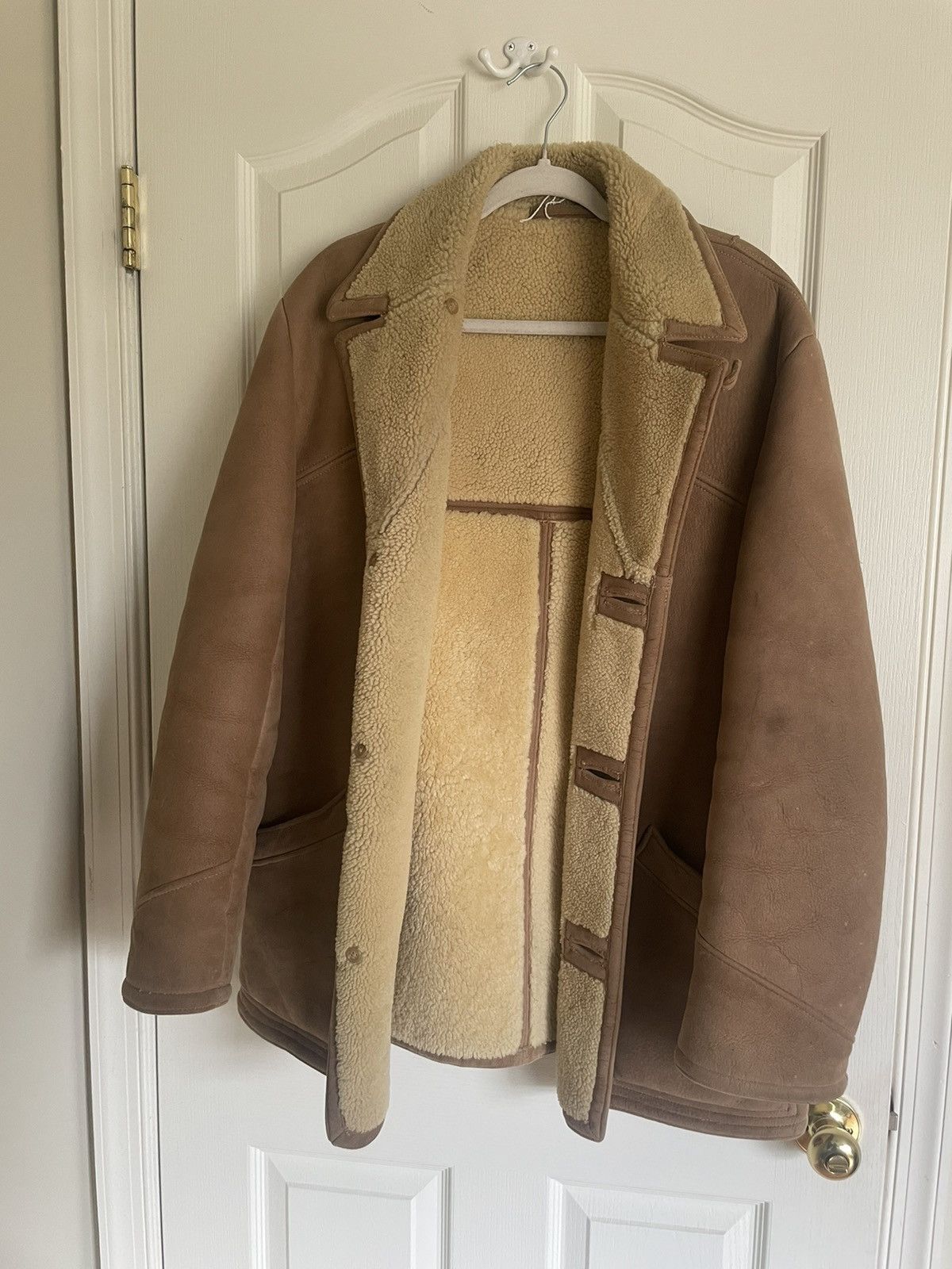 Vintage 1960s vintage Sherpa Long coat Size US L / EU 52-54 / 3 - 2 Thumbnail