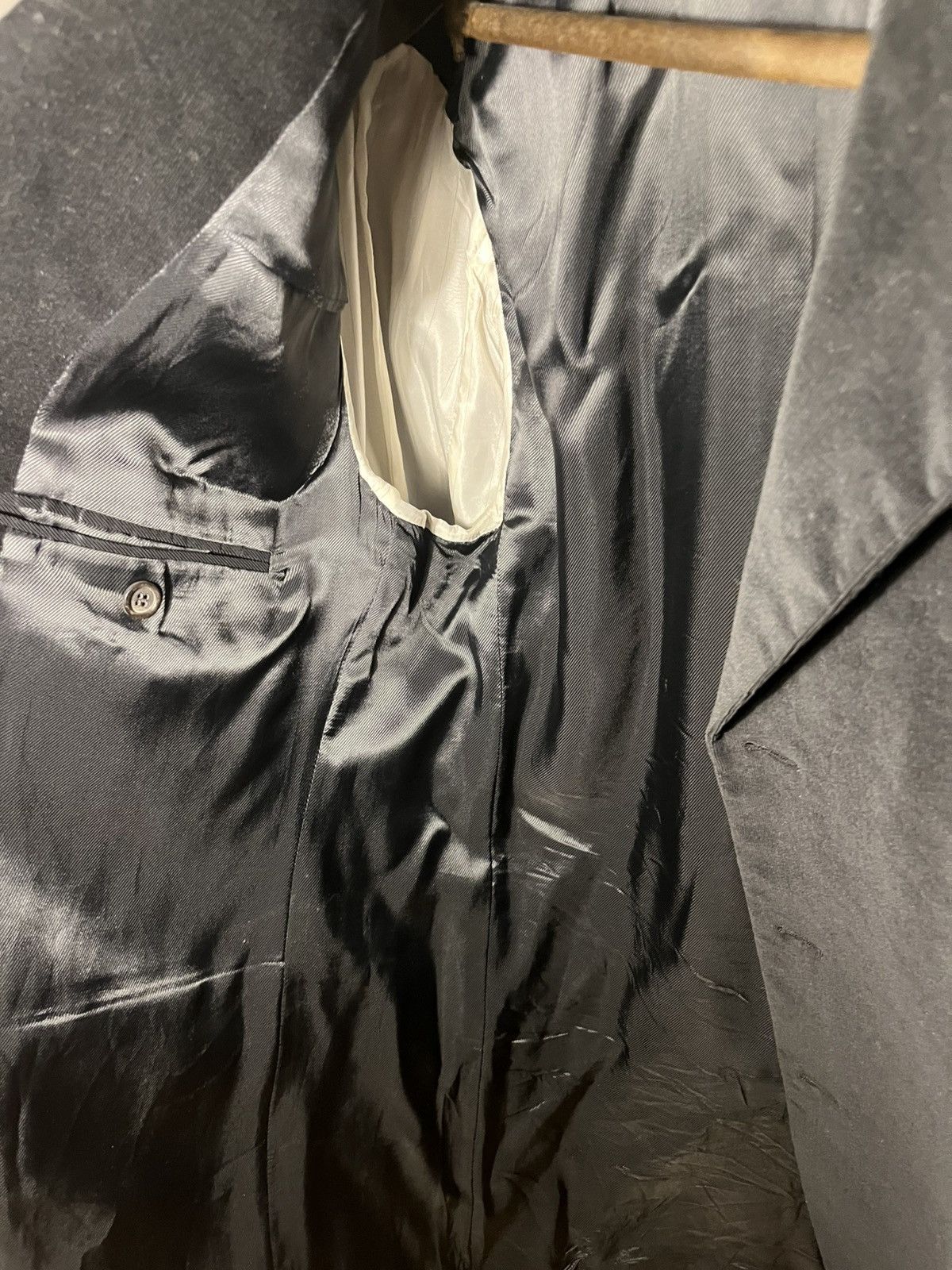 Prada 1990s Prada Black Corduroy 3-Button Blazer IT 50 Size 40L - 10 Thumbnail