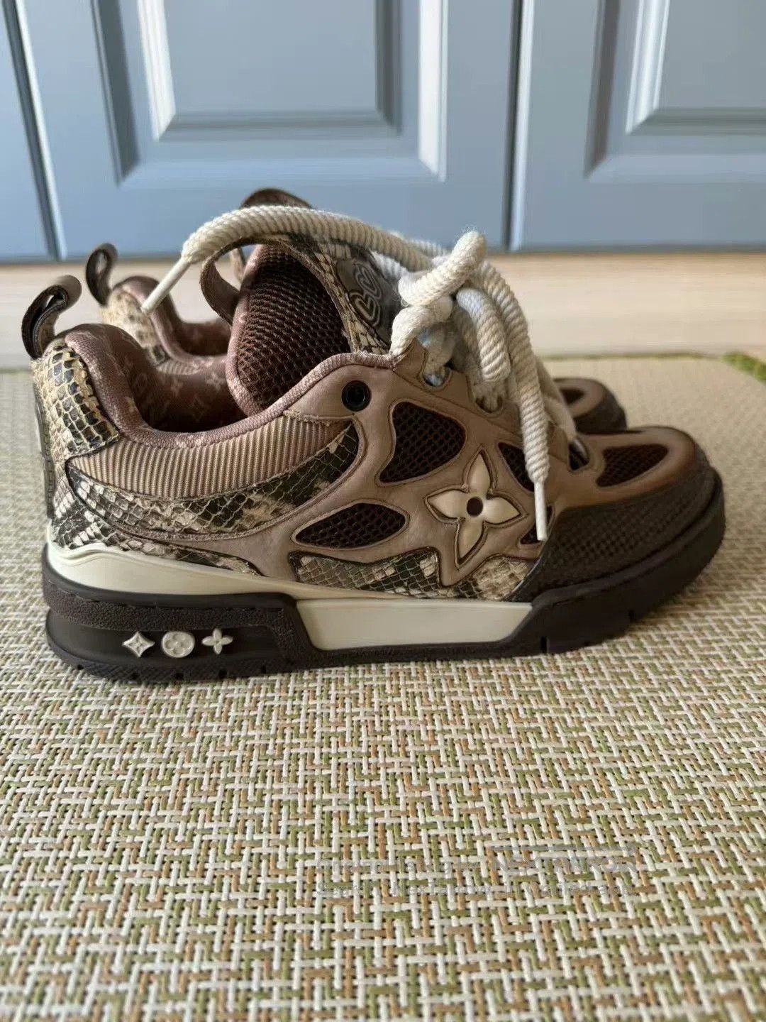Louis Vuitton louis vuitton skate snake skin shoes size 7. Size US 7 / EU 40 - 5 Thumbnail