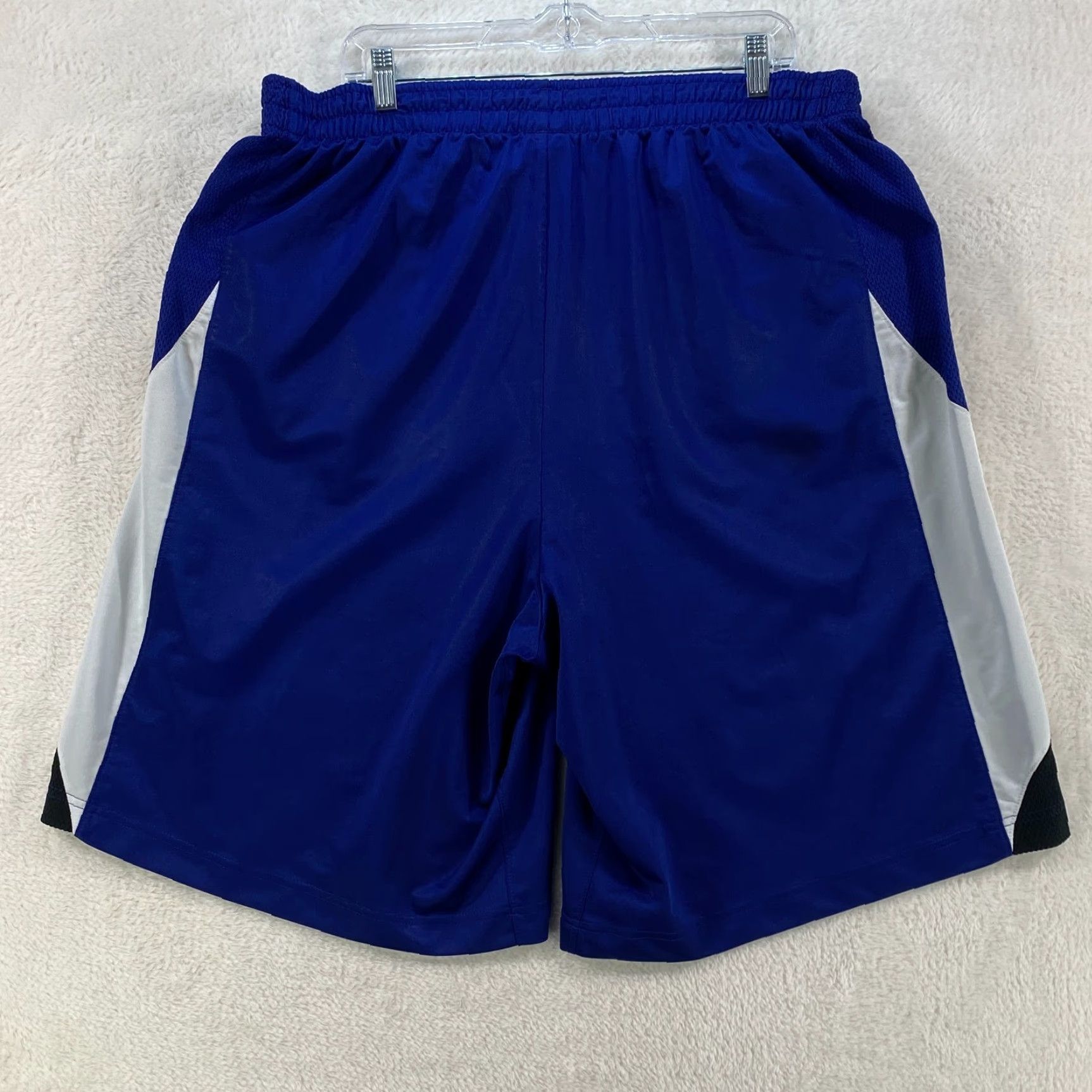 Nike VINTAGE Nike Air Jordan Shorts Jumpman Athletic Blue White Black VTG Mens XXL Short Size US 39 - 2 Thumbnail