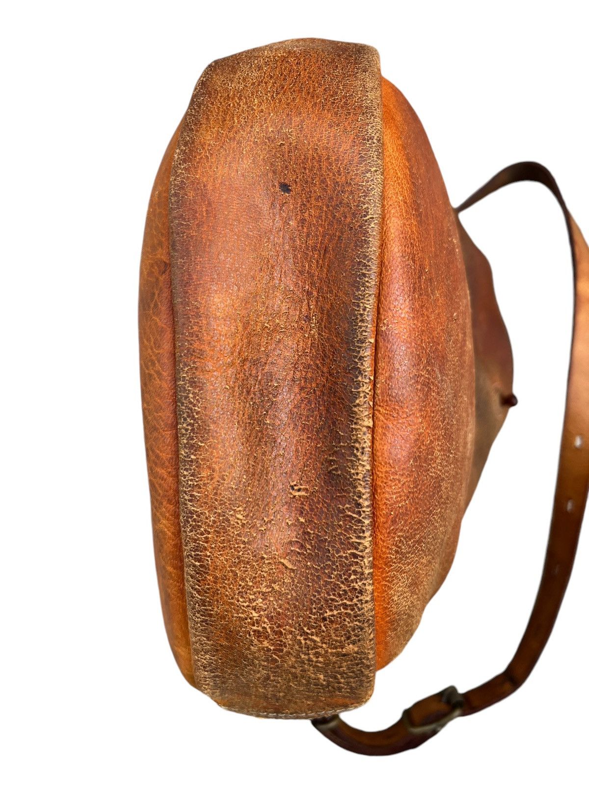 Leather Trashed Style Craft Japan Distress Muddy Patina Leather Bag Size ONE SIZE - 17 Thumbnail