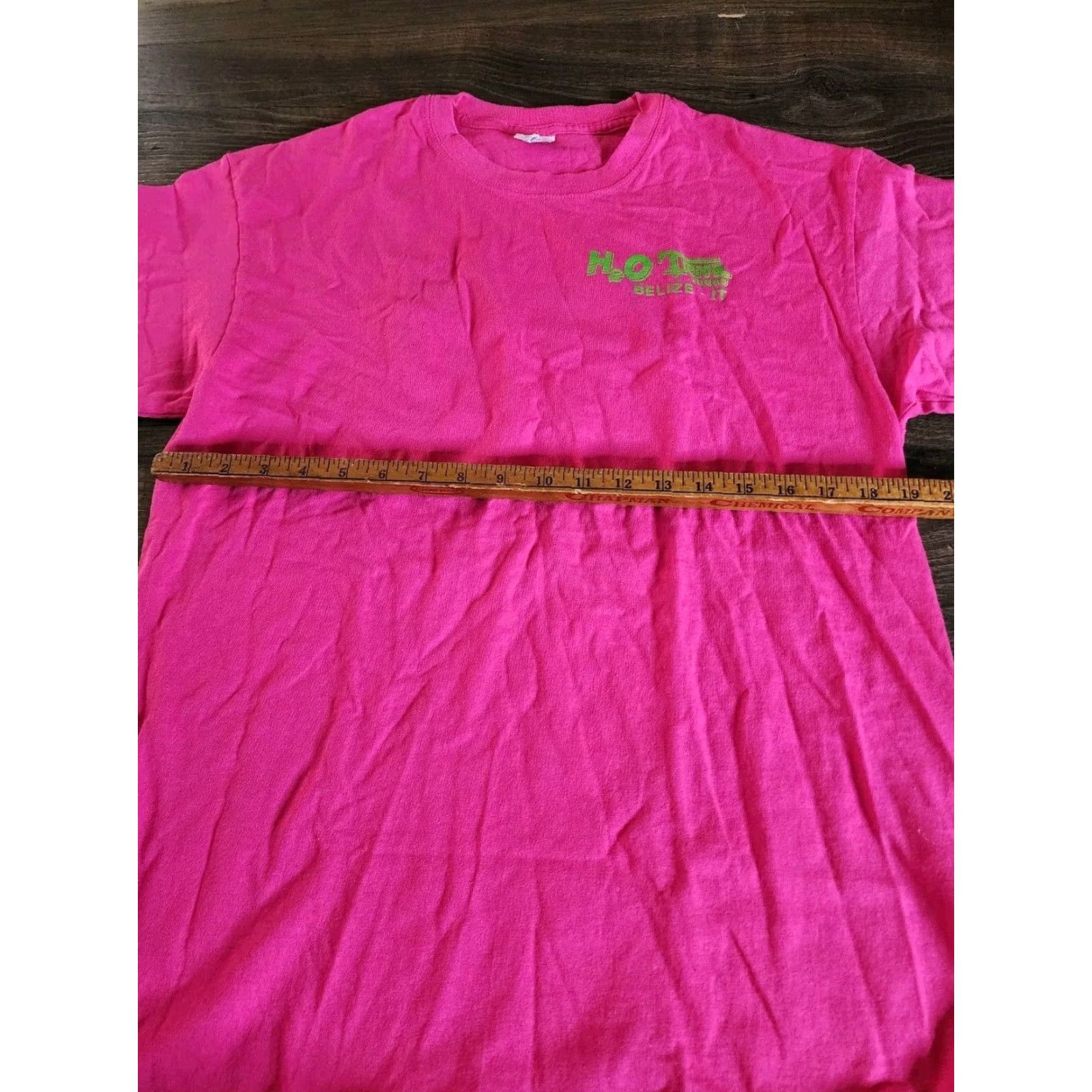 Vintage VINTAGE Mens L Yazbek Belize River Tours Travel T Shirt Pink Short Sleeve Cotton Size US L / EU 52-54 / 3 - 2 Thumbnail