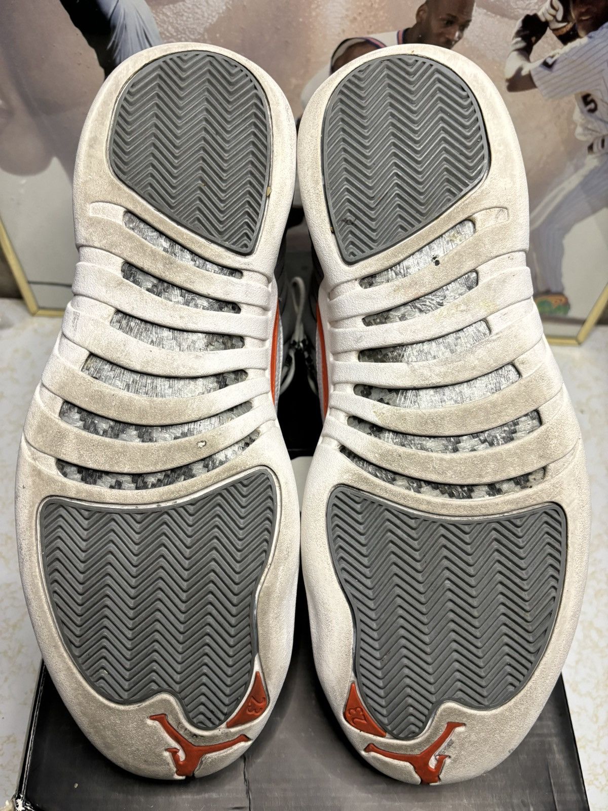 Jordan Brand Air Jordan 12 Retro Cool Grey 2012 Size US 11 / EU 44 - 5 Thumbnail