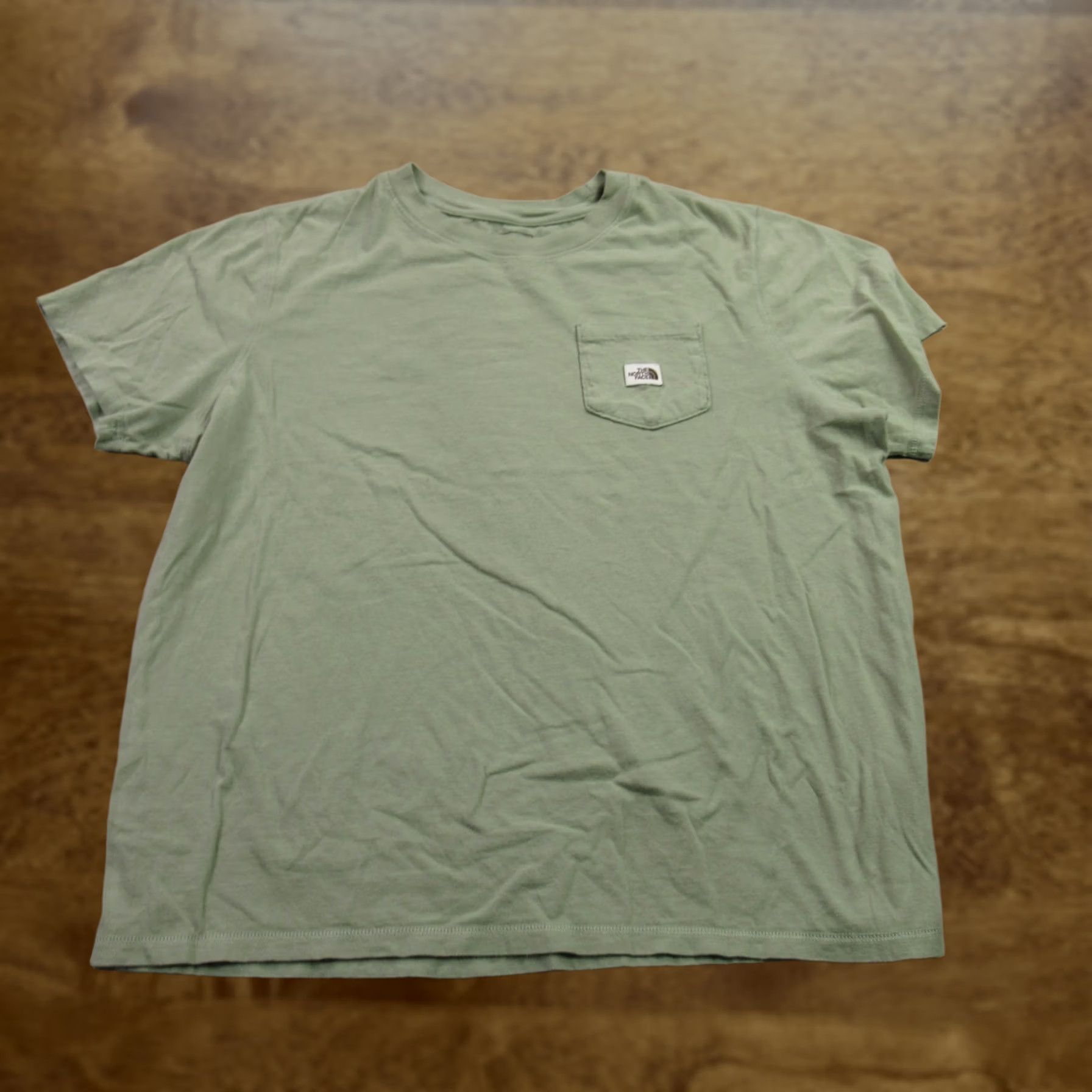 The North Face North Face Shirt Womens 2XL Short Sleeve Lightweight Crew Neck Green Pocket Size XXL / US 16-18 / IT 52-54 - 1 Thumbnail