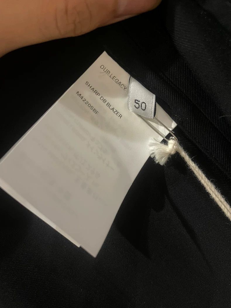 Our Legacy Our Legacy size50 Black suit Size US M / EU 48-50 / 2 - 2 Thumbnail