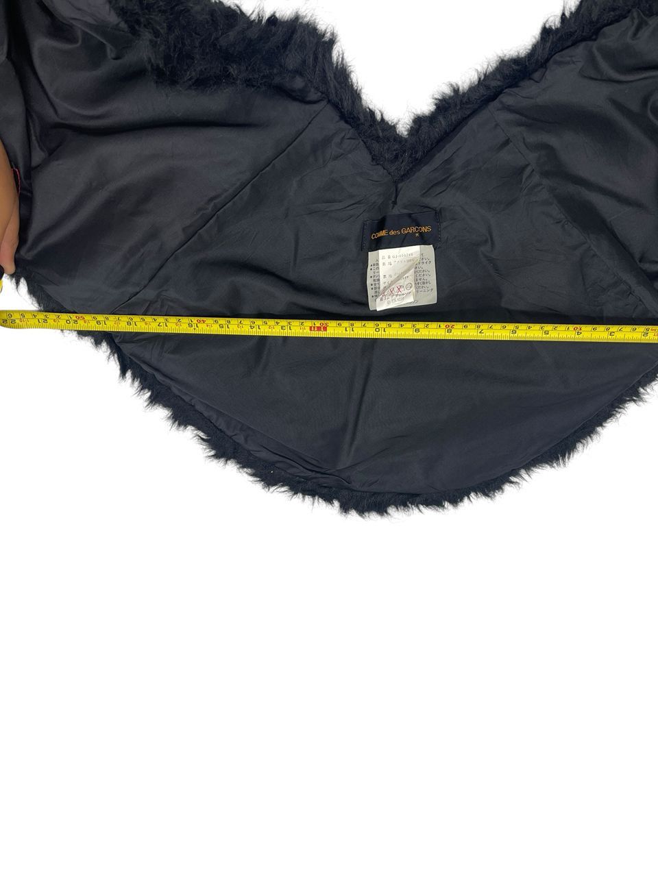 Comme des Garcons Comme des Garçons 1999 Faux Fur Cropped Cape Bolero Jacket Size M / US 6-8 / IT 42-44 - 17 Thumbnail