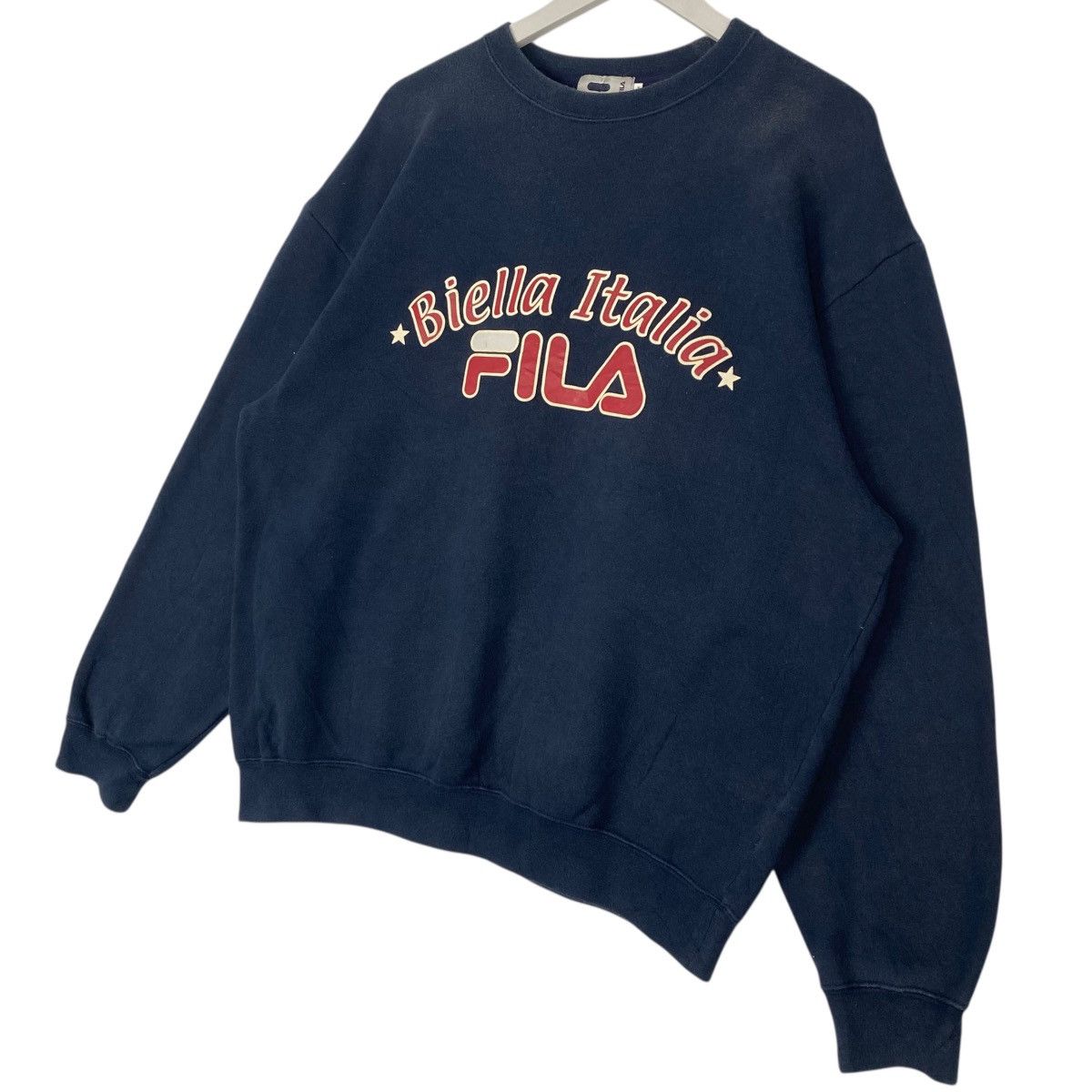 Other Vintage Fila Crewneck Sweathirt NavyBlue Pullover Size L Size US L / EU 52-54 / 3 - 2 Thumbnail