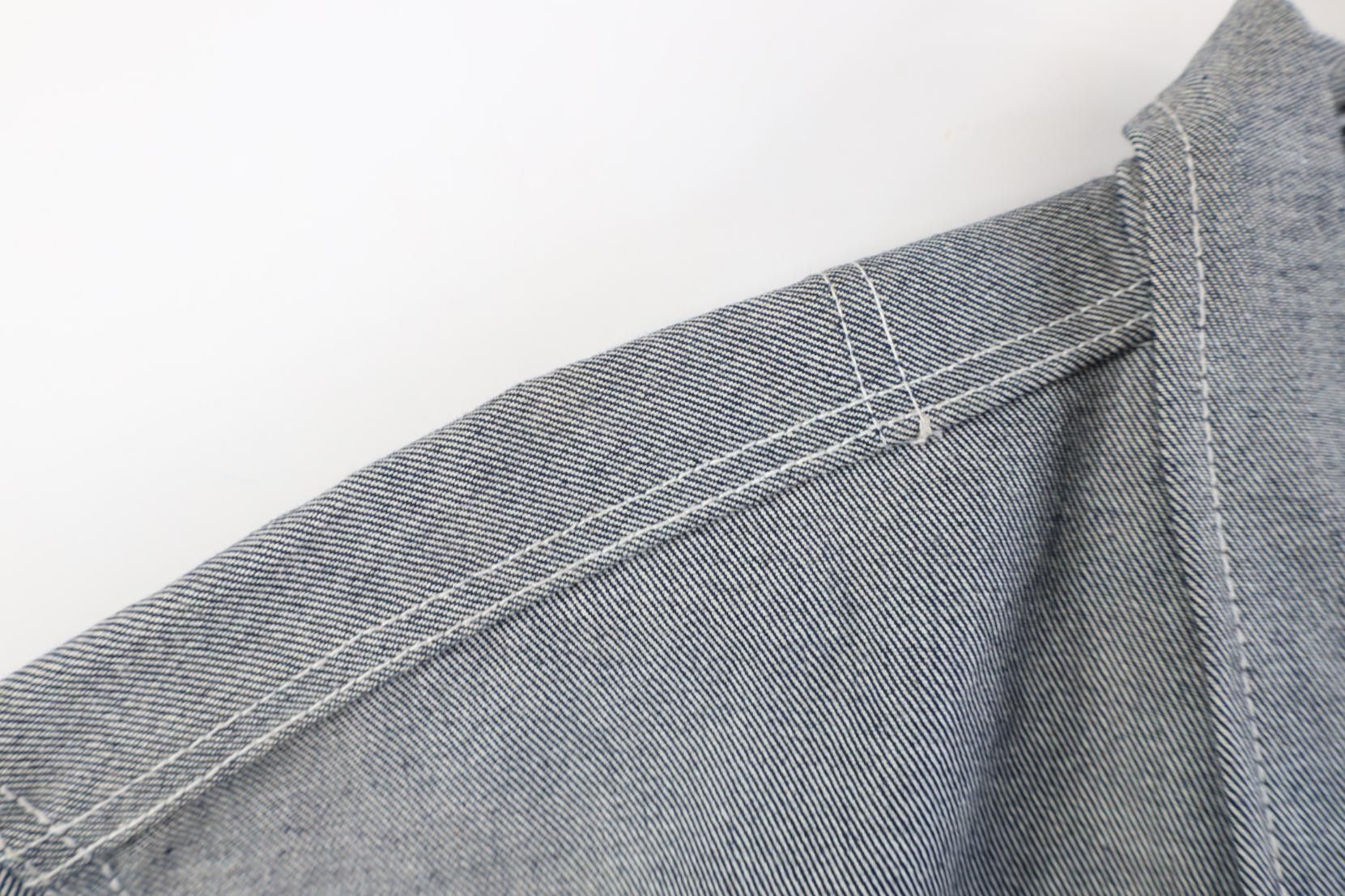 Vintage Deadstock Vintage 90s Y2K Streetwear Denim Trucker Jacket Size US L / EU 52-54 / 3 - 11 Thumbnail