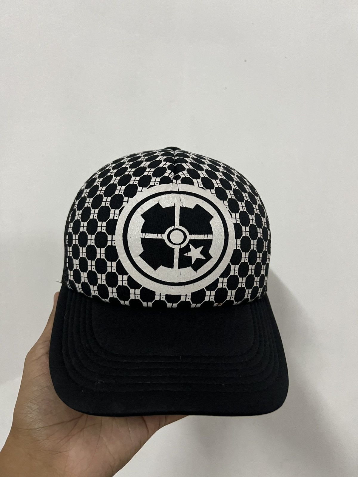 If Six Was Nine Bombing Checked Trucker Hat Size ONE SIZE - 1 Thumbnail