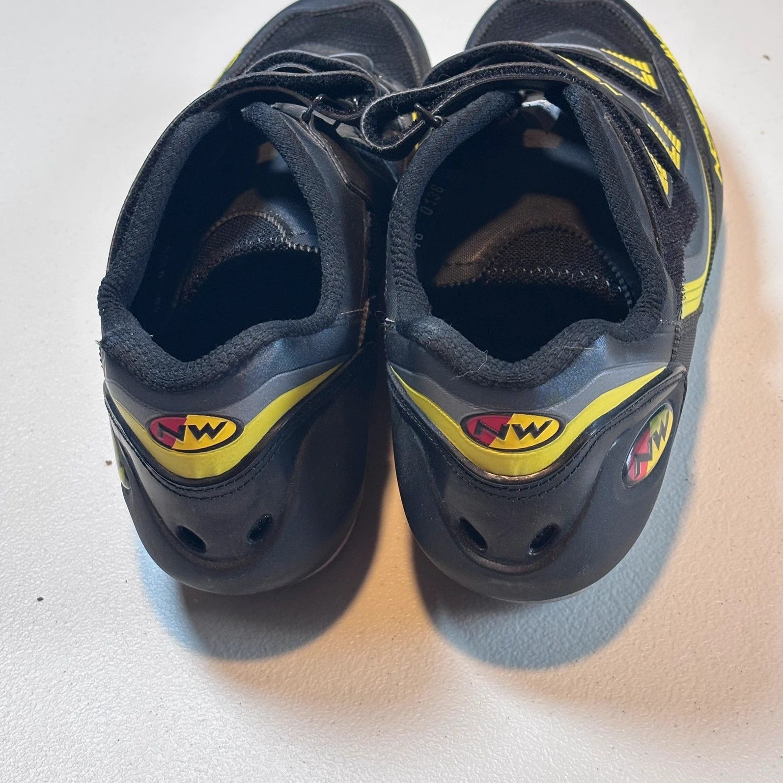 Designer Northwave Cycling Shoes Mountain Bike 3 Strap S 46 Size US 13 / EU 46 - 4 Thumbnail