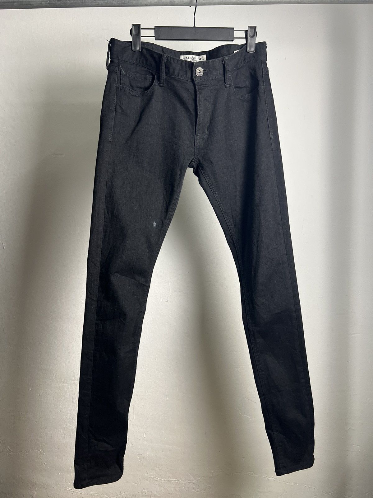 Japanese Brand × Vanquish 2000s Vanquish Tokyo Slim Skinny Denim Size US 31 - 1 Thumbnail