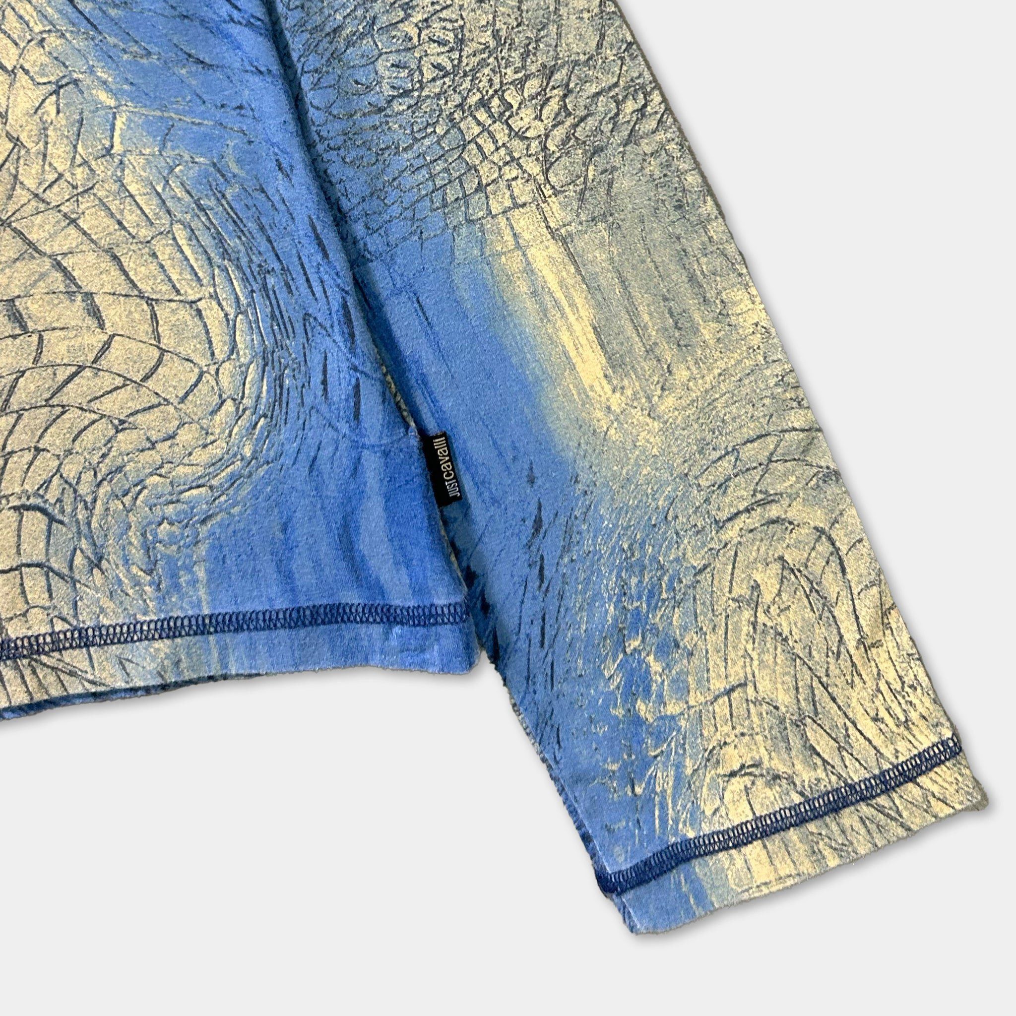 Just Cavalli Just Cavalli Snakeskin Gradient Top Size M / US 6-8 / IT 42-44 - 3 Thumbnail