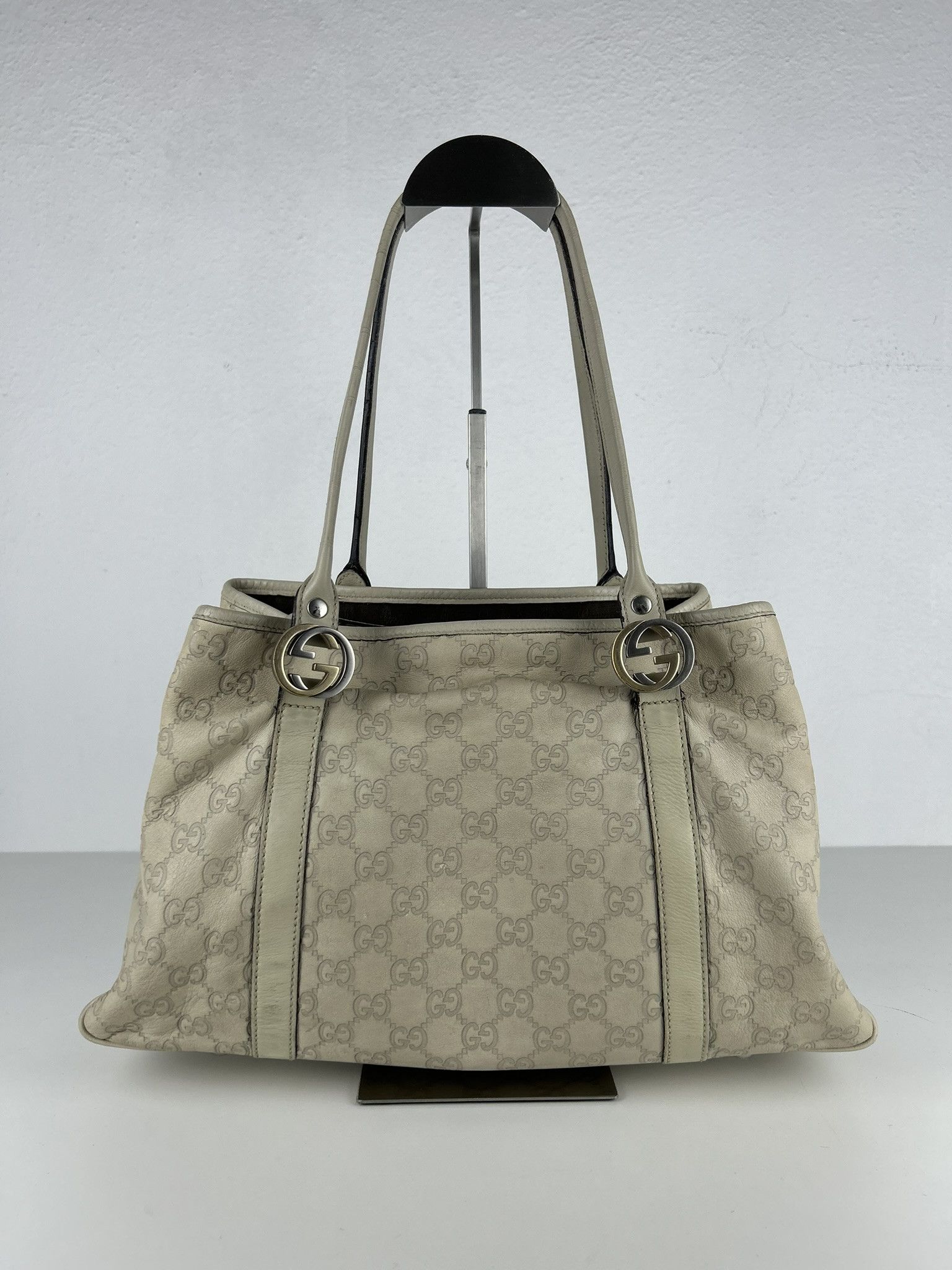Gucci Gucci guccissima twins leather monogram tote bag Size ONE SIZE - 2 Thumbnail