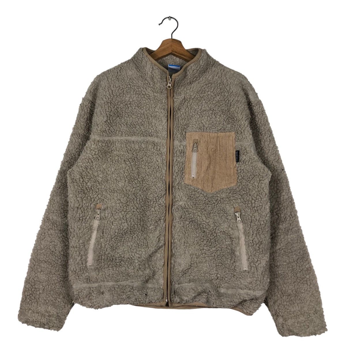 Japanese Brand 🔥Vintage Dip Pile Fleece Jacket Ocean Pacific Size US M / EU 48-50 / 2 - 1 Thumbnail