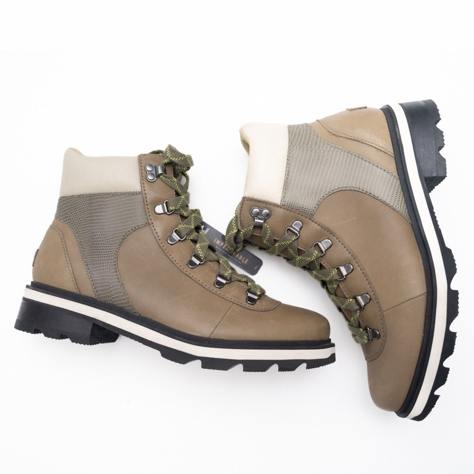 SOREL Sorel. Lennox Leather Hiker STKD WP Boot. Size US 11 / IT 41 - 10 Thumbnail