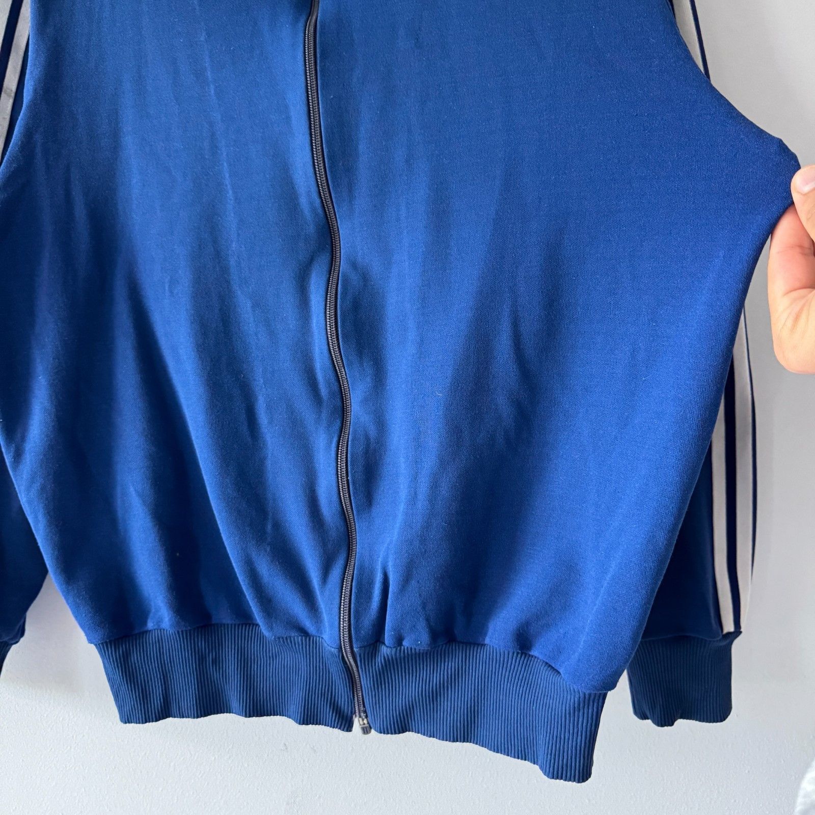Adidas 70s Adidas Vintage Track Zip Jacket West Germany Y2K Size US L / EU 52-54 / 3 - 4 Thumbnail