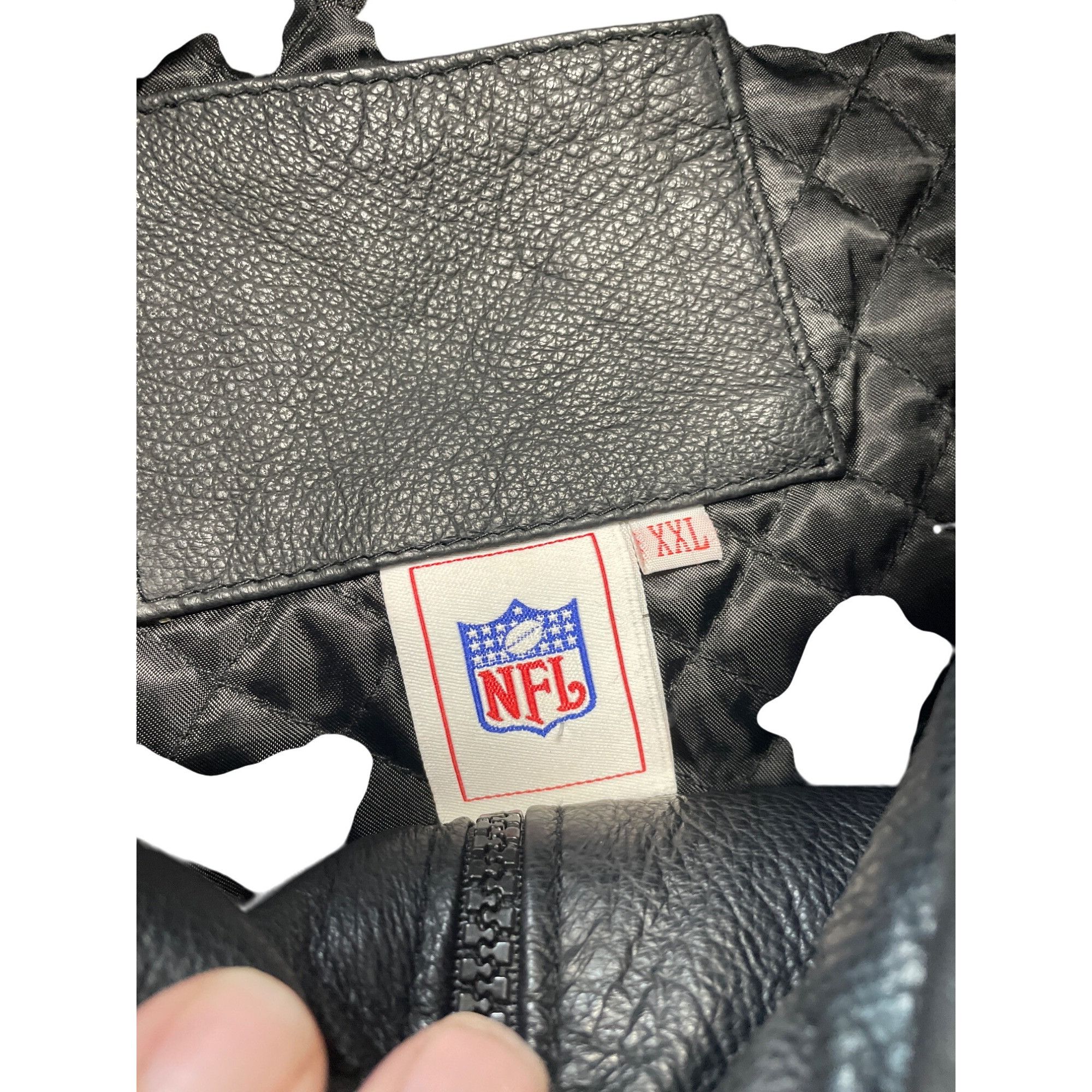 NFL NFL Super Bowl XXXIX mens Black Leather Jacket size XXL SKU Size US XXL / EU 58 / 5 - 7 Thumbnail