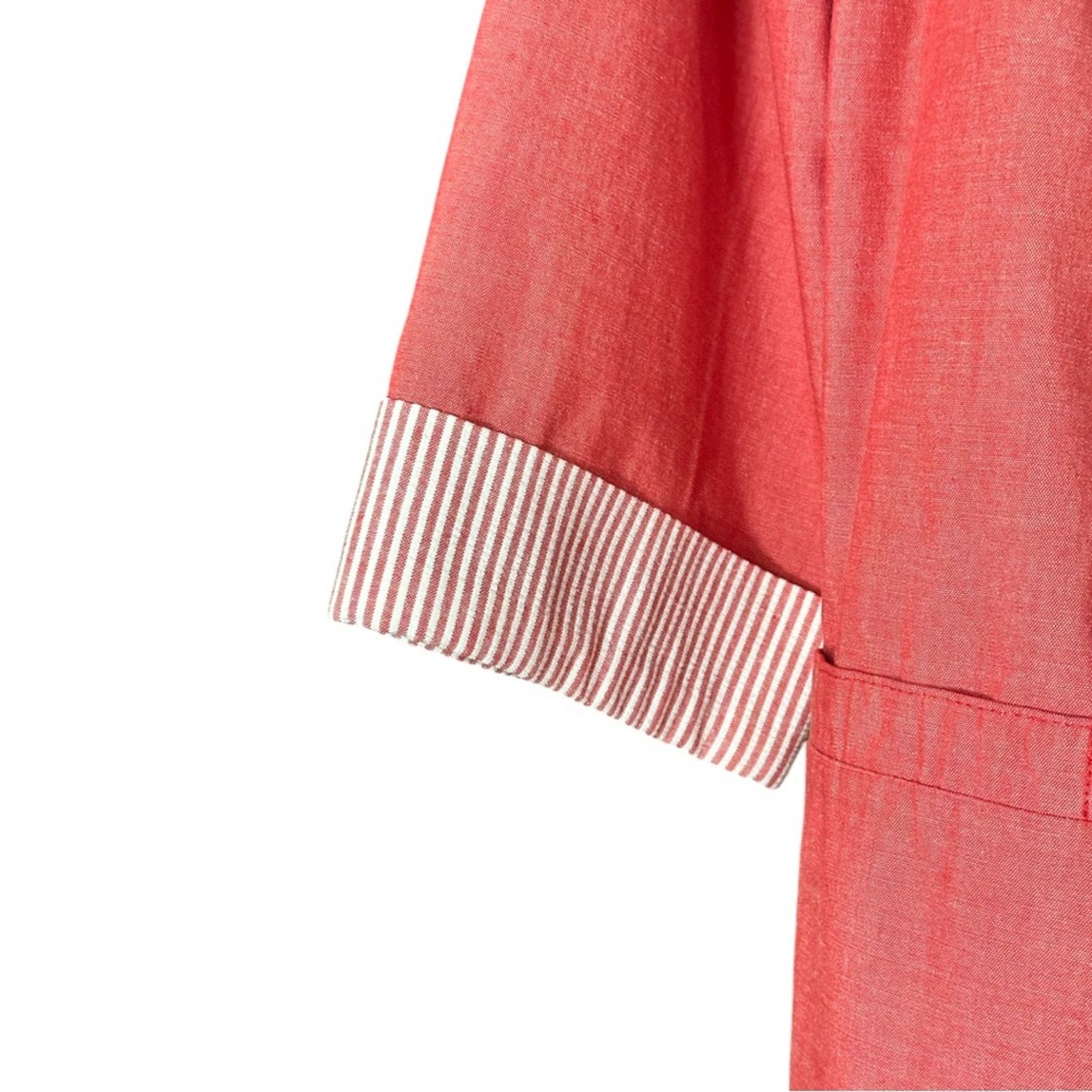 Other Vintage Summer Pants Suit By Devon In Pink Rouge Size 32" / US 10 / IT 46 - 5 Thumbnail
