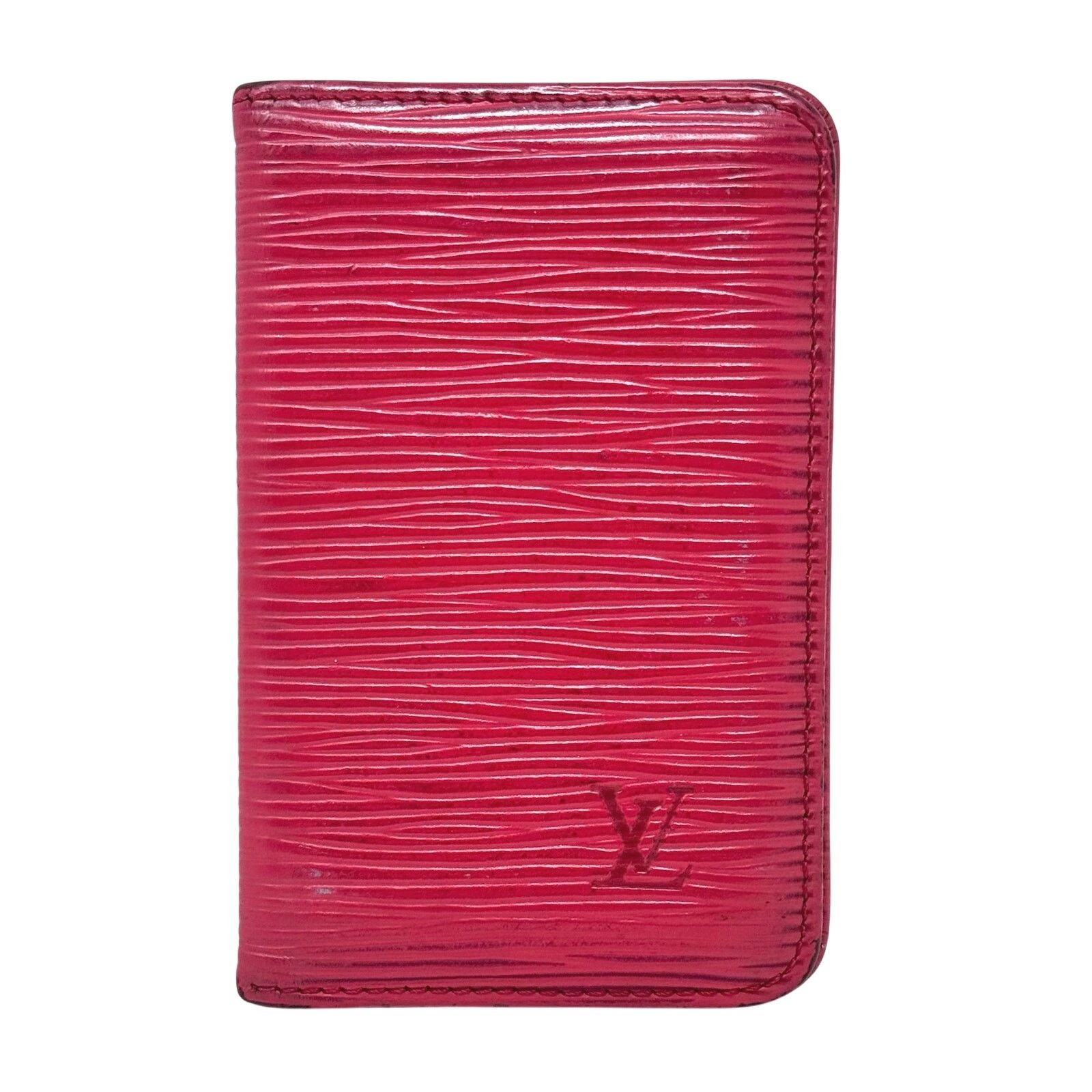 Louis Vuitton Louis Vuitton Red Bifold Wallet Size ONE SIZE - 1 Thumbnail