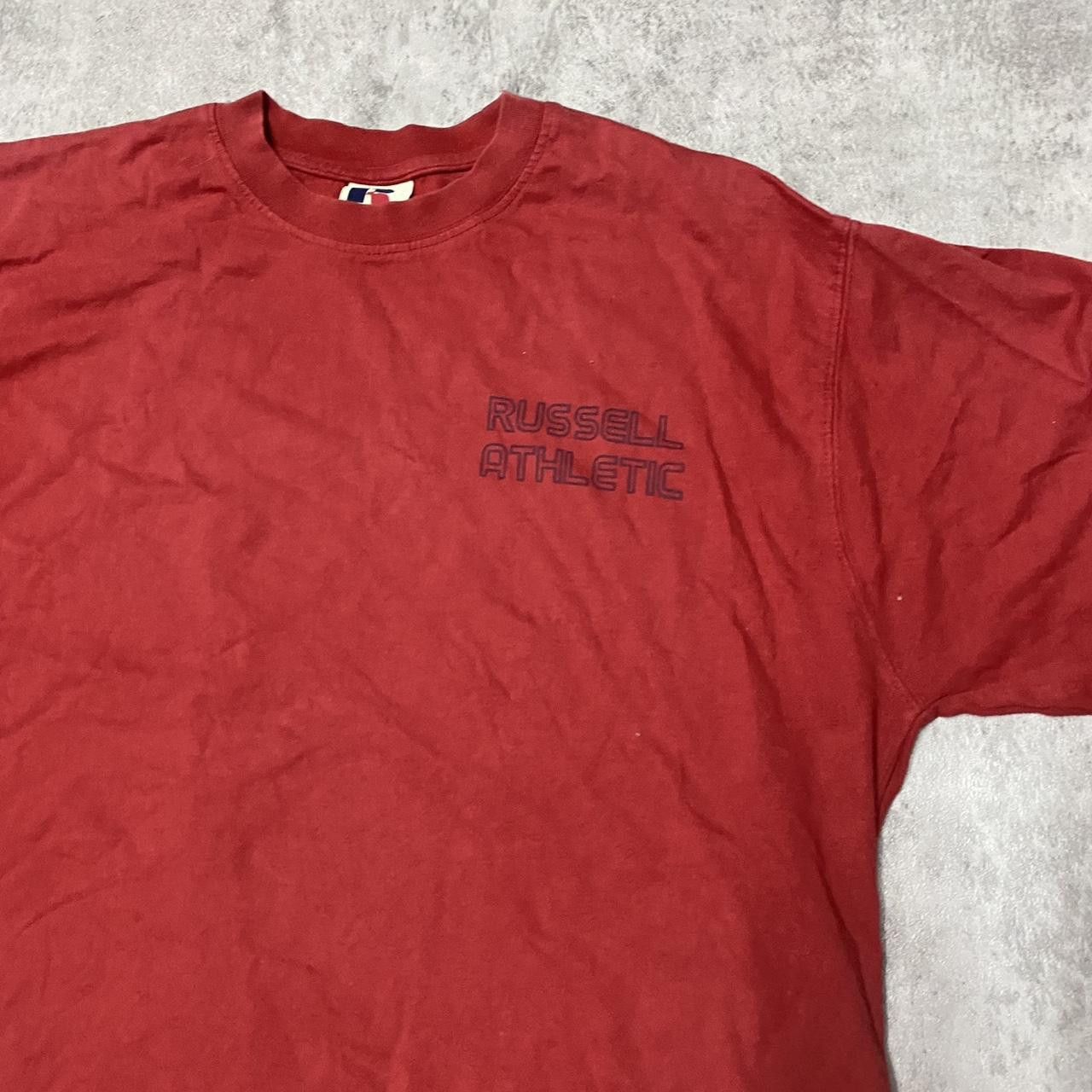 Other Russell Athletic red cotton t-shirt Size US XL / EU 56 / 4 - 2 Thumbnail