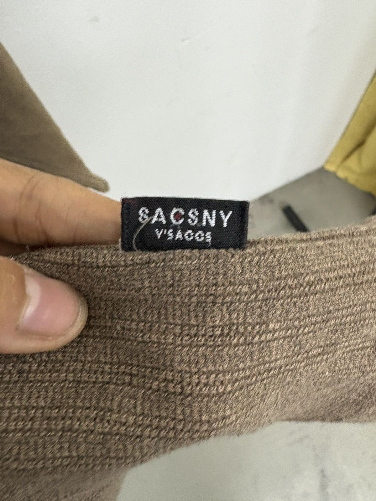 Yohji Yamamoto Yohji Yamamoto Sacsny Ysaccs henley cotton shirt Size US M / EU 48-50 / 2 - 2 Thumbnail