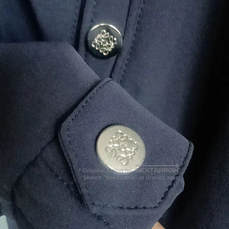 Loewe New Blue Hooded Jacket by LOEWE- Size US M / EU 48-50 / 2 - 8 Thumbnail
