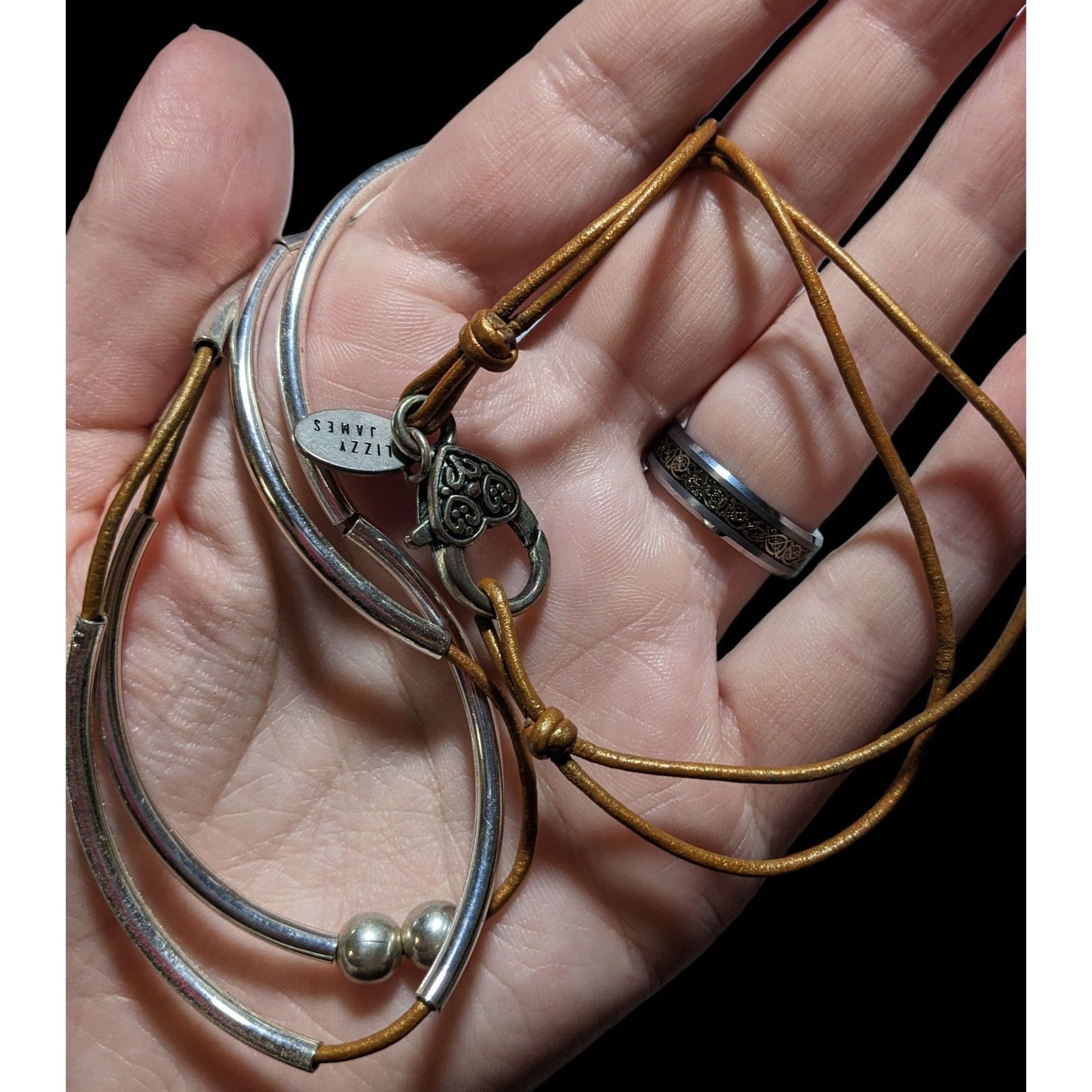 Other Lizzy James Scalloped Leather Necklace Size ONE SIZE - 3 Thumbnail
