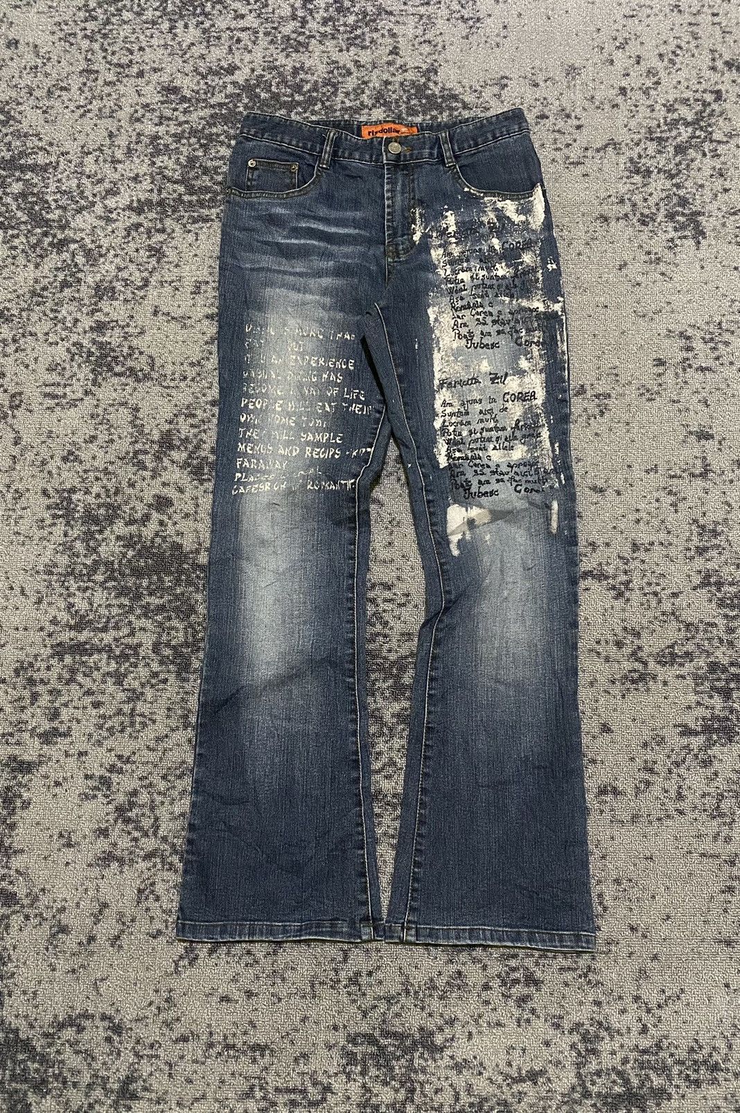 Hysteric Glamour Y2k rixdollar ifsixwasnine style flare jeans Size US 29 - 1 Thumbnail