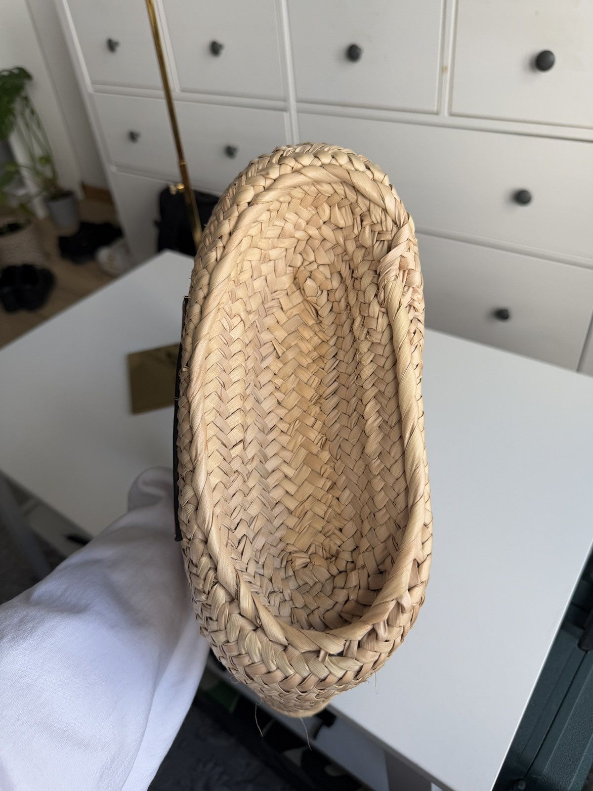 Designer × Loewe Loewe big logo basket bag designer luxury old money summer Size ONE SIZE - 11 Thumbnail