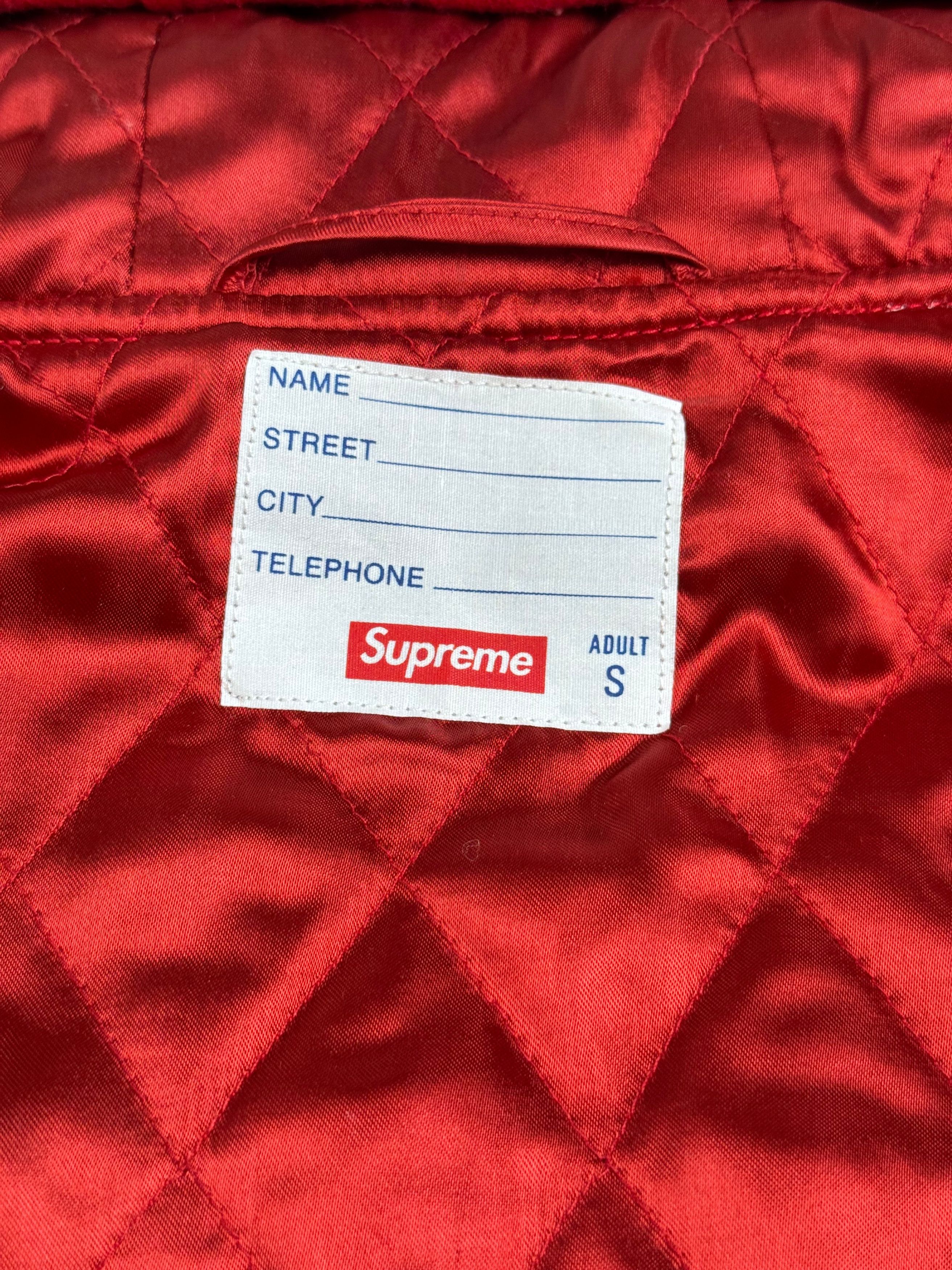 Supreme UNWORN* FW20 King Hooded Varsity Jacket Size S Size US S / EU 44-46 / 1 - 13 Thumbnail