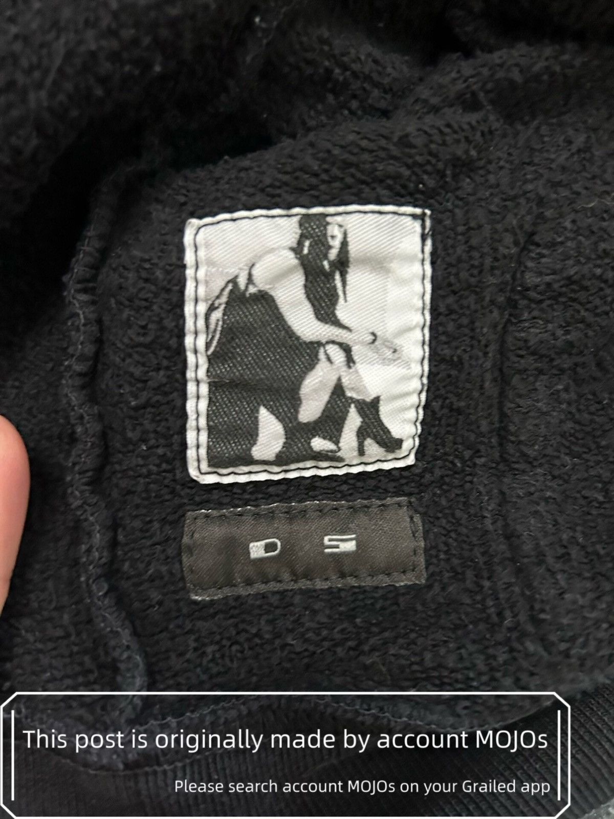 Rick Owens Sz L Rick Owens Thick Fabric Wizard Hoodie mojos556194 Size US L / EU 52-54 / 3 - 5 Thumbnail