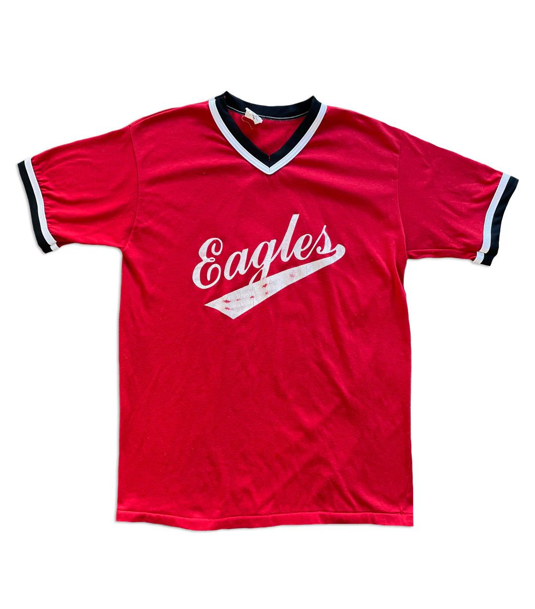 Vintage 80's Vintage Eagles Jersey Size US L / EU 52-54 / 3 - 1 Thumbnail