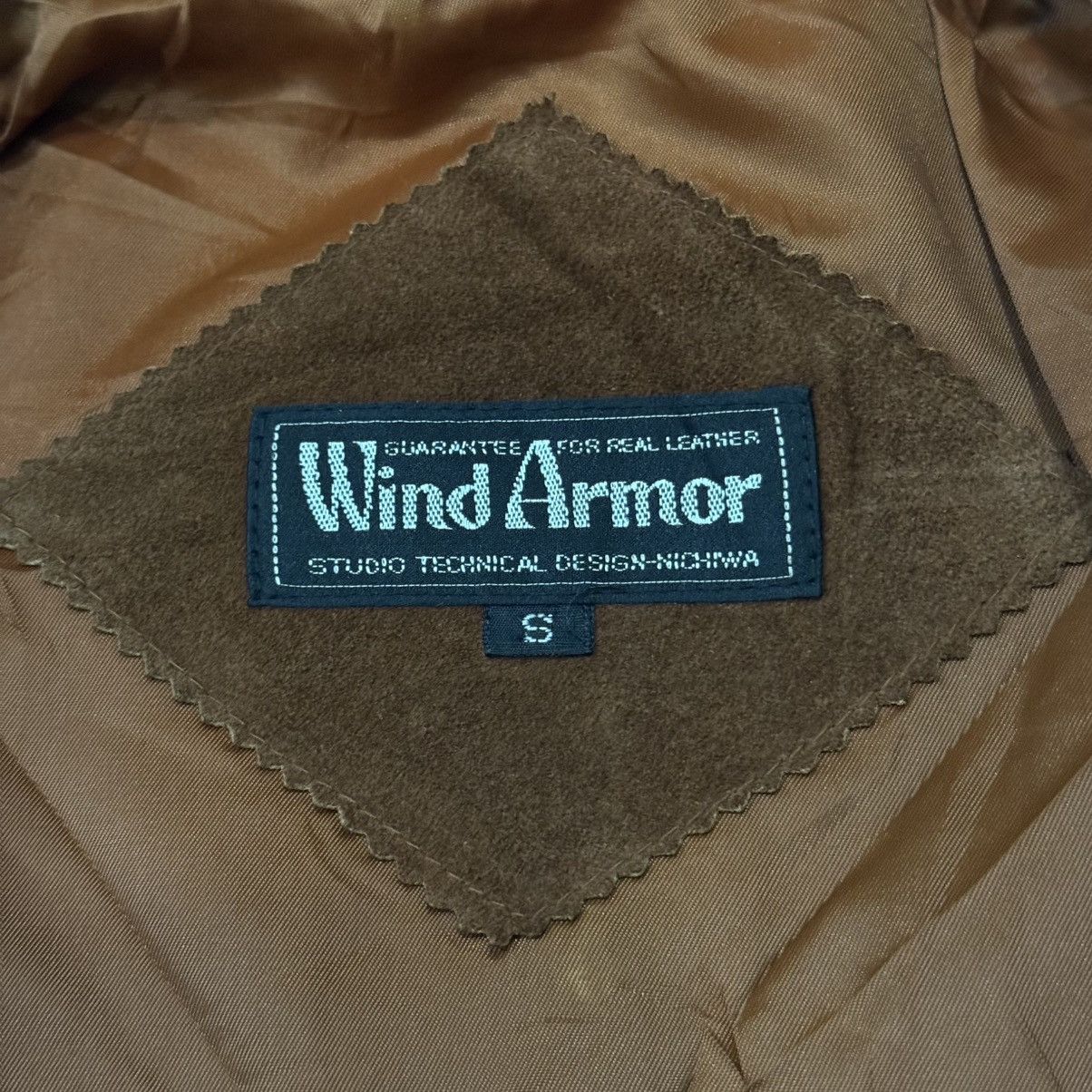 Leather Vintage Windarmor Nichiwa Western Suede Leather Jacket Size US S / EU 44-46 / 1 - 18 Thumbnail