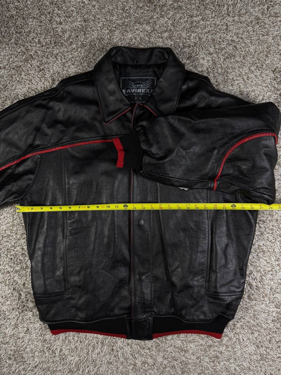 Avirex Vintage Avirex King Casino All Leather Stadium Bomber Jacket Size US XXL / EU 58 / 5 - 9 Thumbnail