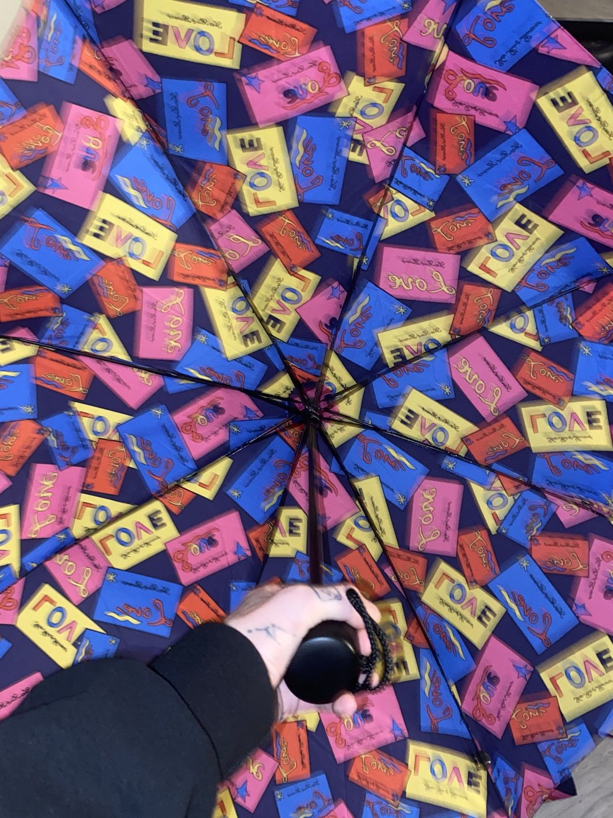 Yves Saint Laurent YSL VINTAGE umbrella YVES SAINT LAURENT showers of love Size ONE SIZE - 7 Thumbnail