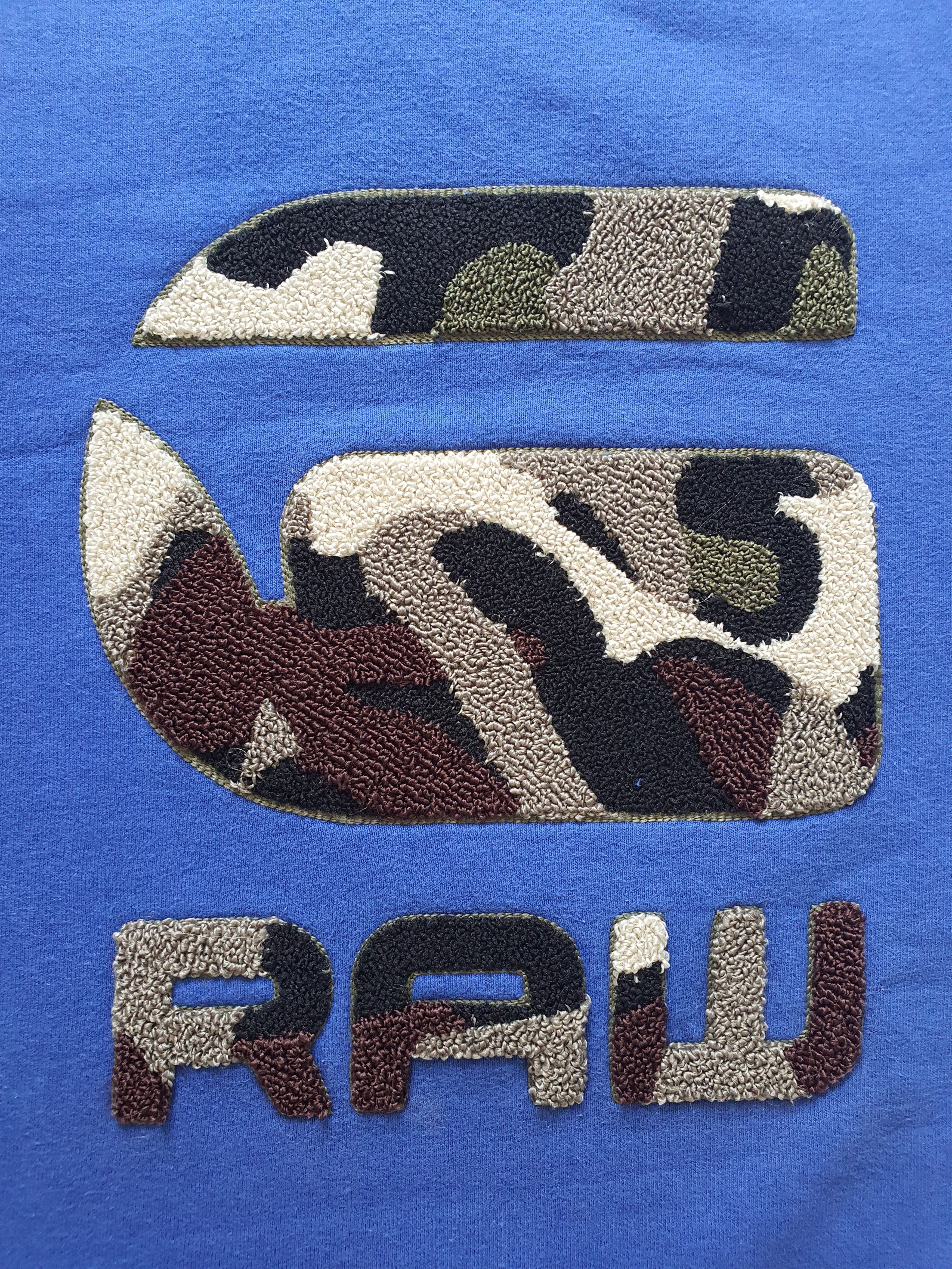 G-Star Crewneck Sweater Sweatshirt - Brand Camo Patchwork Size US S / EU 44-46 / 1 - 7 Thumbnail