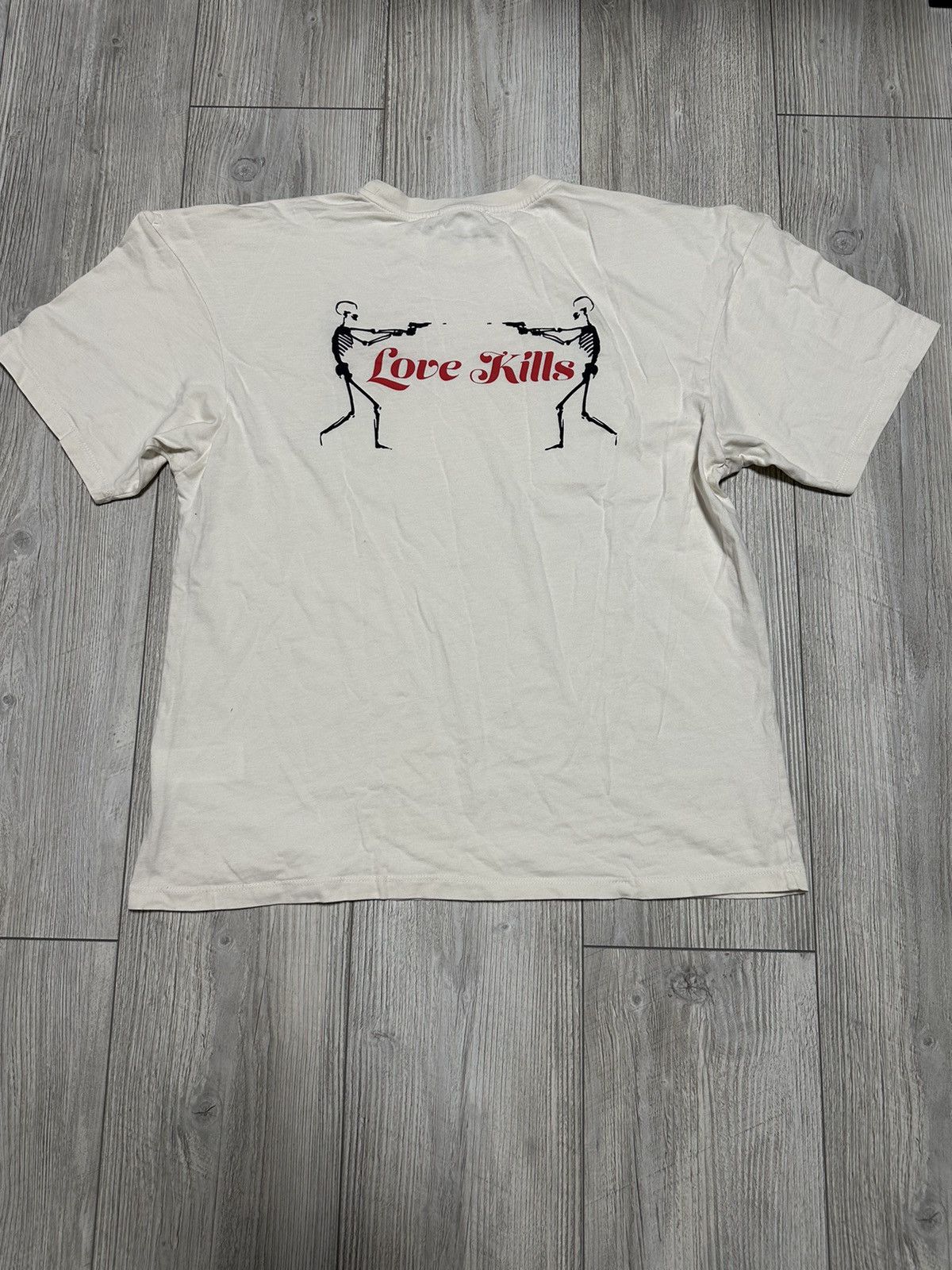 Vintage Love Kills Skeleton Gun T-shirt Size US M / EU 48-50 / 2 - 6 Thumbnail