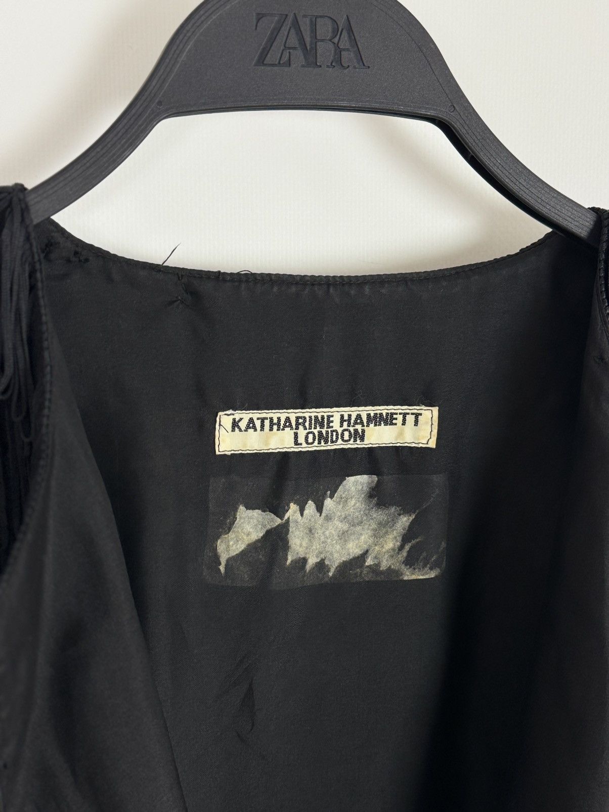 Katharine Hamnett London Vintage Katharine Hamnett London Loop Fringe Women’s Jacket Size M / US 6-8 / IT 42-44 - 7 Thumbnail