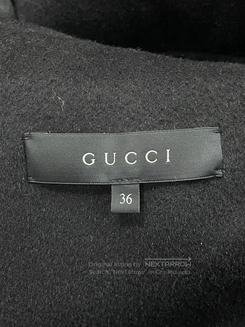 Gucci Gucci Black woollen coat Size XS / US 0-2 / IT 36-38 - 4 Thumbnail