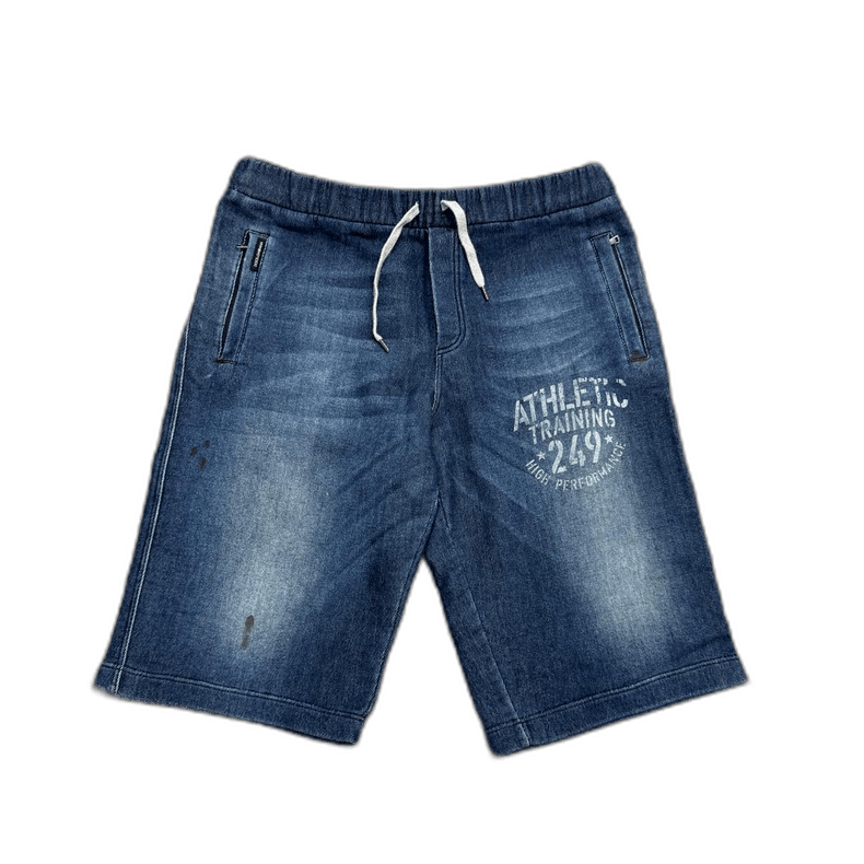 Dolce & Gabbana Athletic Training Denim Shorts Size 46-yf Size US 44 / EU 60 - 1 Thumbnail