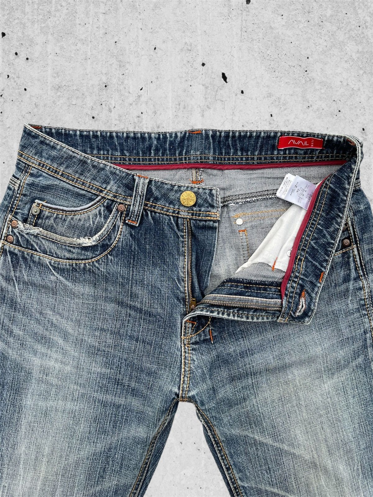 Other 🔥 Avail Streetwear Distressed Denim Rare W31🔥 Size US 31 - 5 Thumbnail