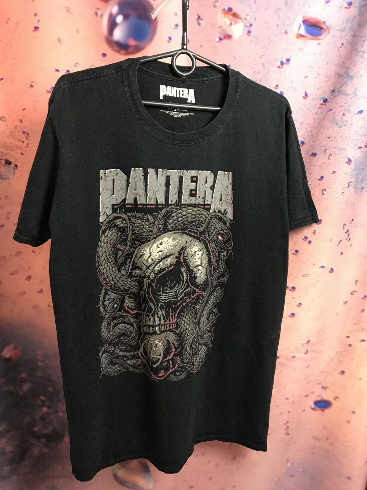 Band Tees × Vintage Vintage Pantera band rock tee Size US L / EU 52-54 / 3 - 2 Thumbnail