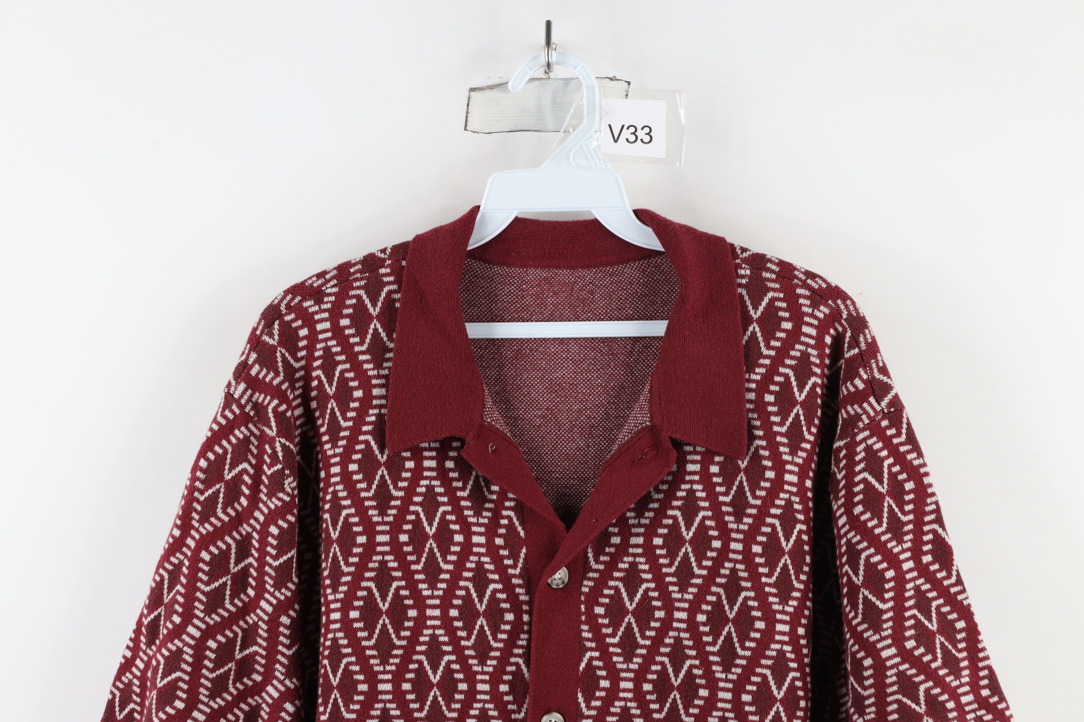 Vintage Vintage 90s Rockabilly Short Sleeve Collared Button Shirt Size US XL / EU 56 / 4 - 2 Thumbnail