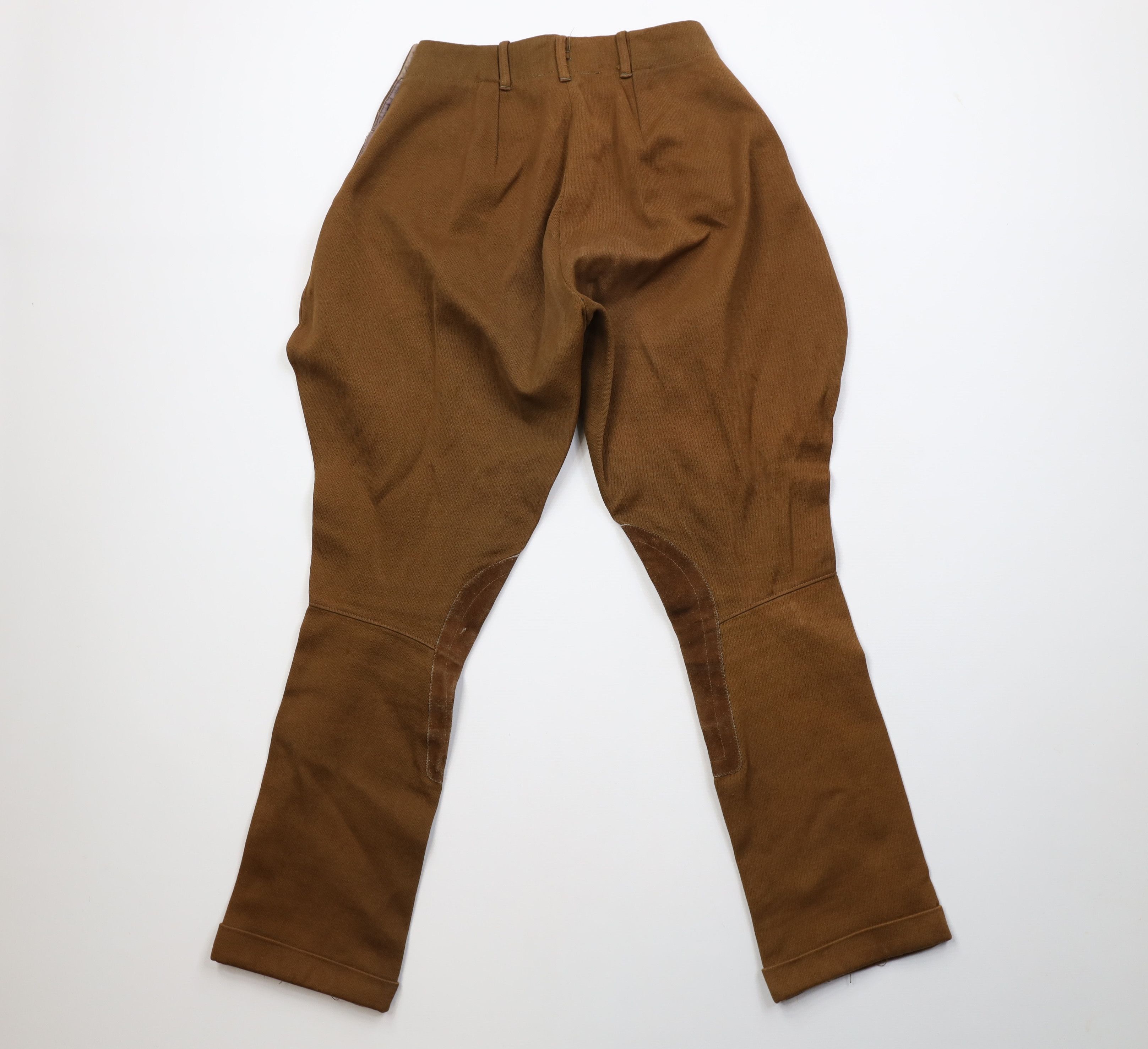 Vintage Vintage 20s 30s Suede Leather Horse Riding Pants Breeches Size 25" / US 0 / IT 36 - 11 Thumbnail