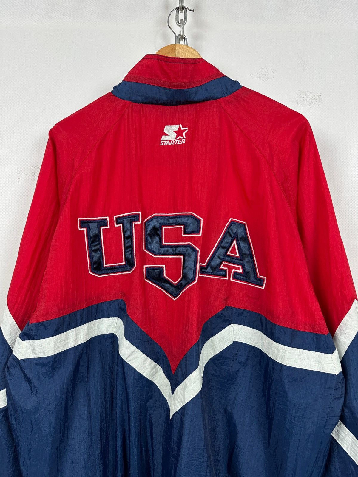 Starter 1996 Vintage Starter Atlanta Olympic Games Jacket Size US XL / EU 56 / 4 - 14 Thumbnail