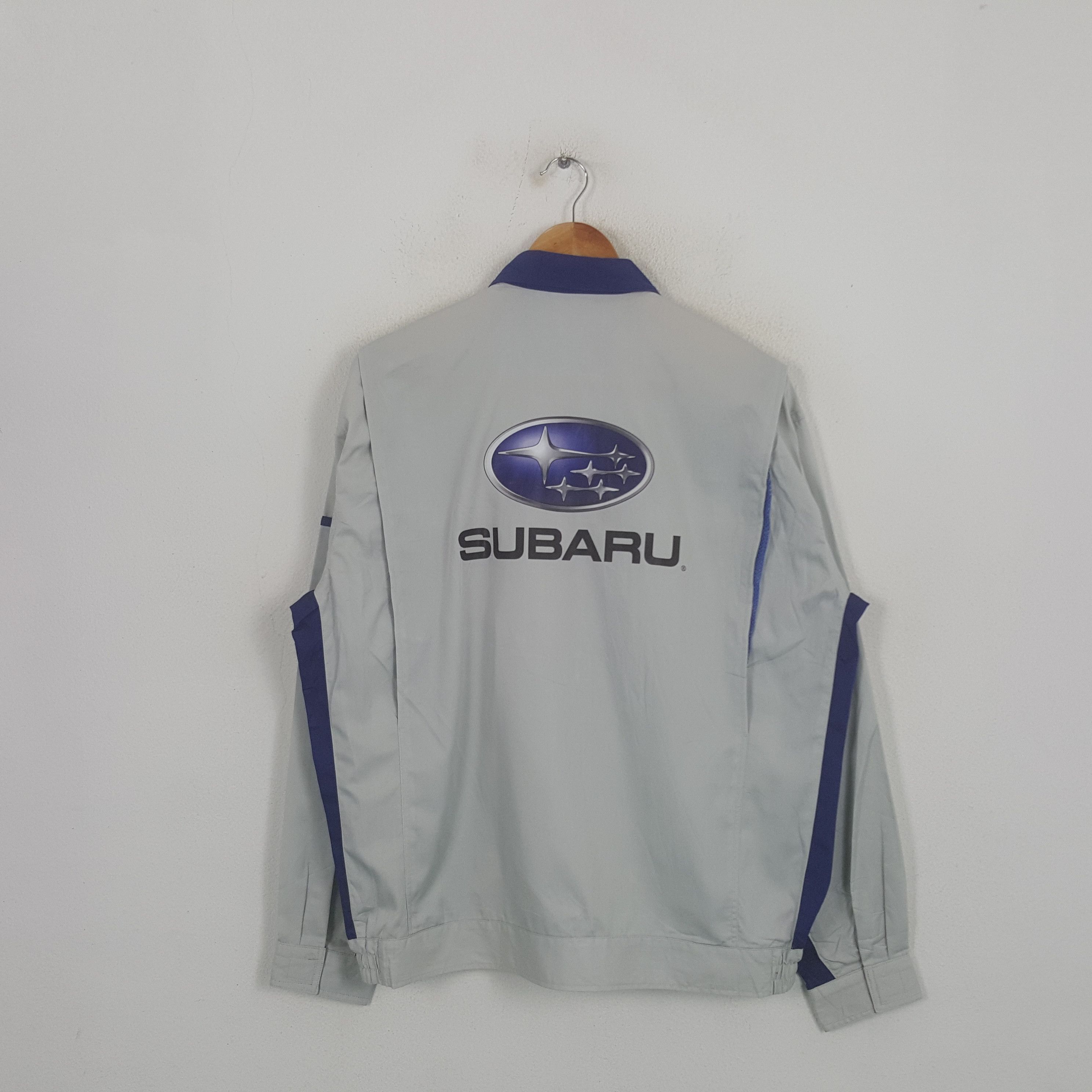 Vintage Subaru Big Logo Japanese Racing Team Jacket